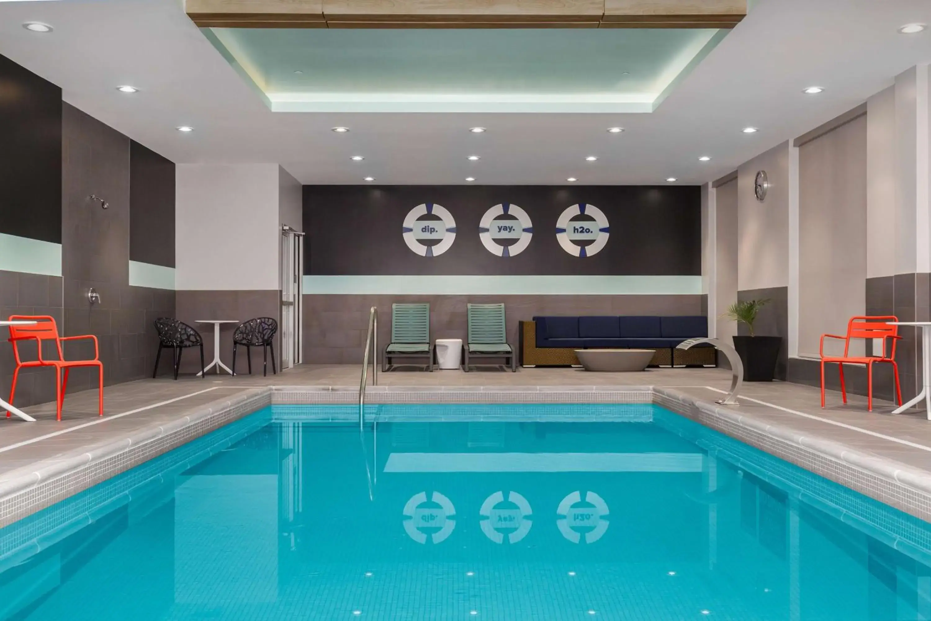 Pool view in Tru By Hilton Bracebridge, On Pool view in Tru By Hilton Bracebridge, On