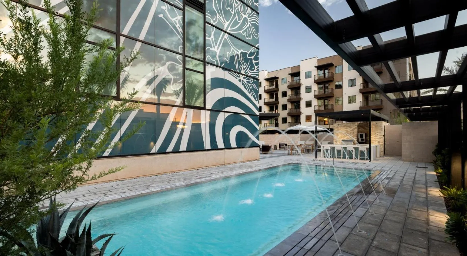 Swimming pool in Sentral Alloy Midtown