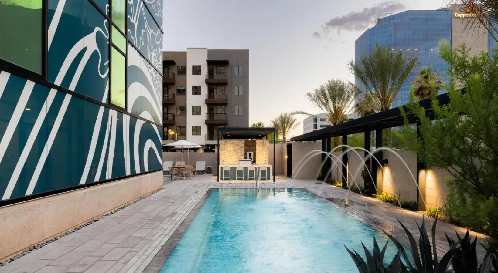 Swimming pool in Sentral Alloy Midtown Swimming pool in Sentral Alloy Midtown