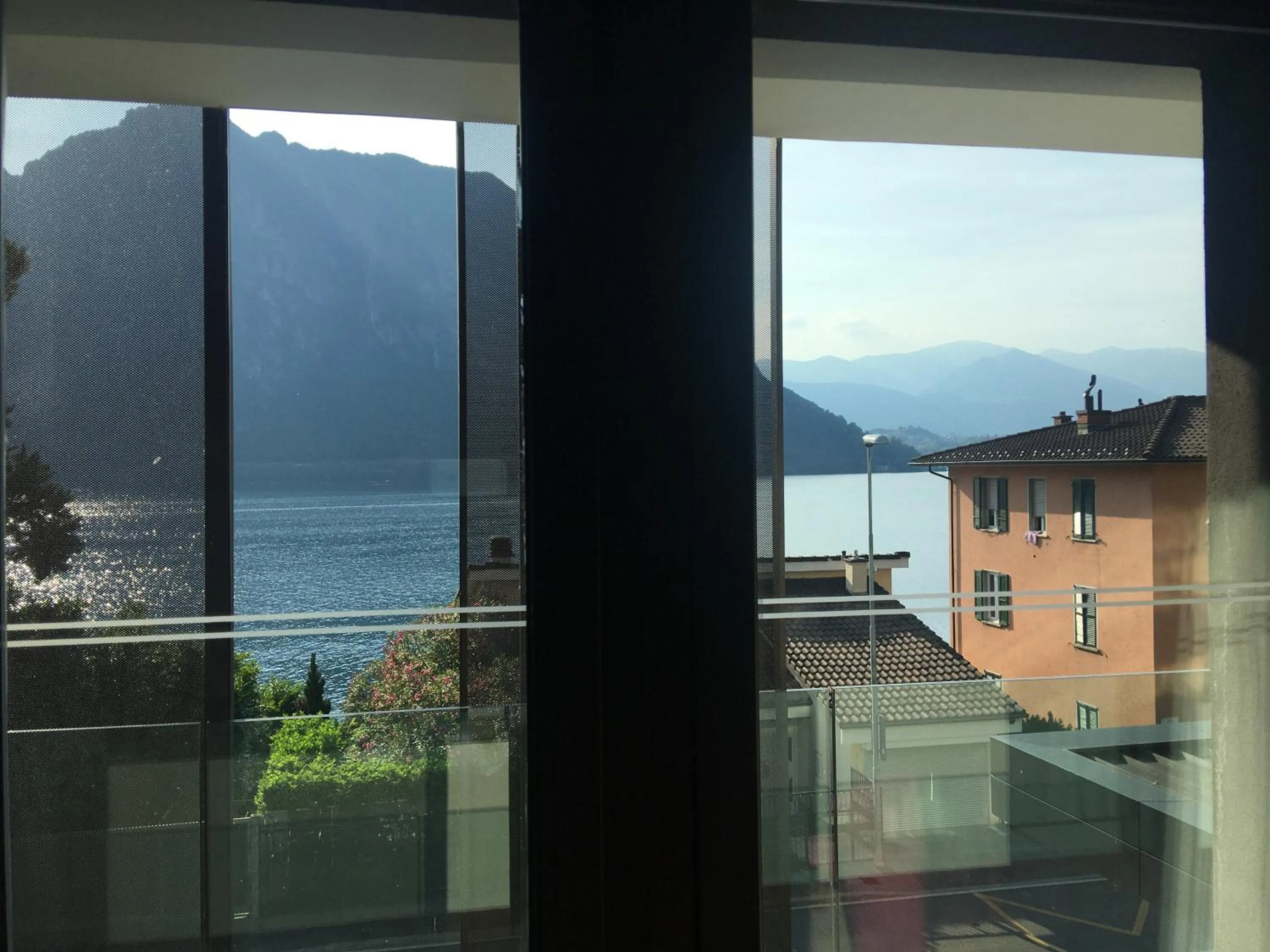 Lake view in Grand Hotel Campione