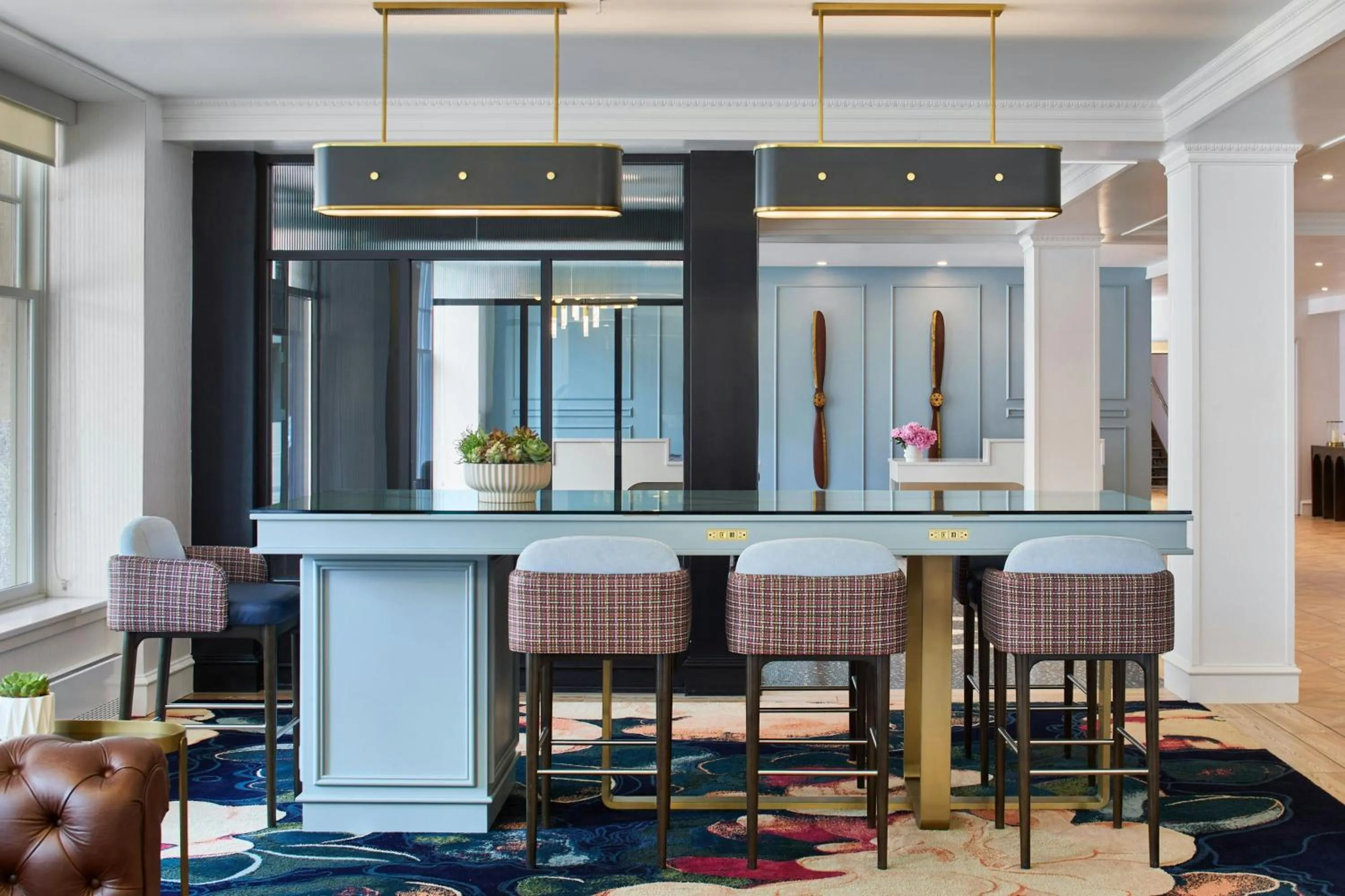 Lobby or reception in The Olive Ann Hotel, Grand Forks, a Tribute Portfolio Hotel