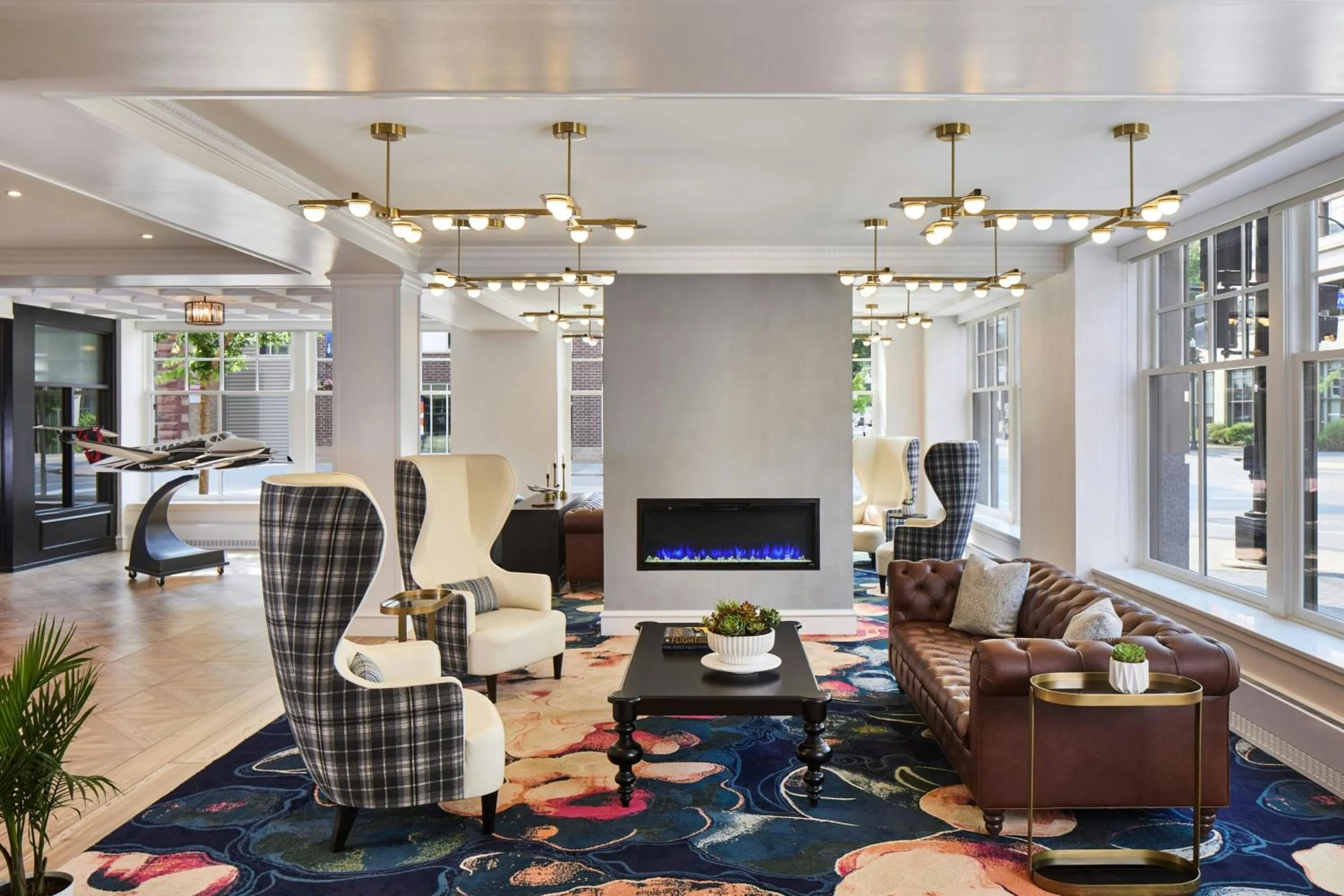 Lobby or reception in The Olive Ann Hotel, Grand Forks, a Tribute Portfolio Hotel