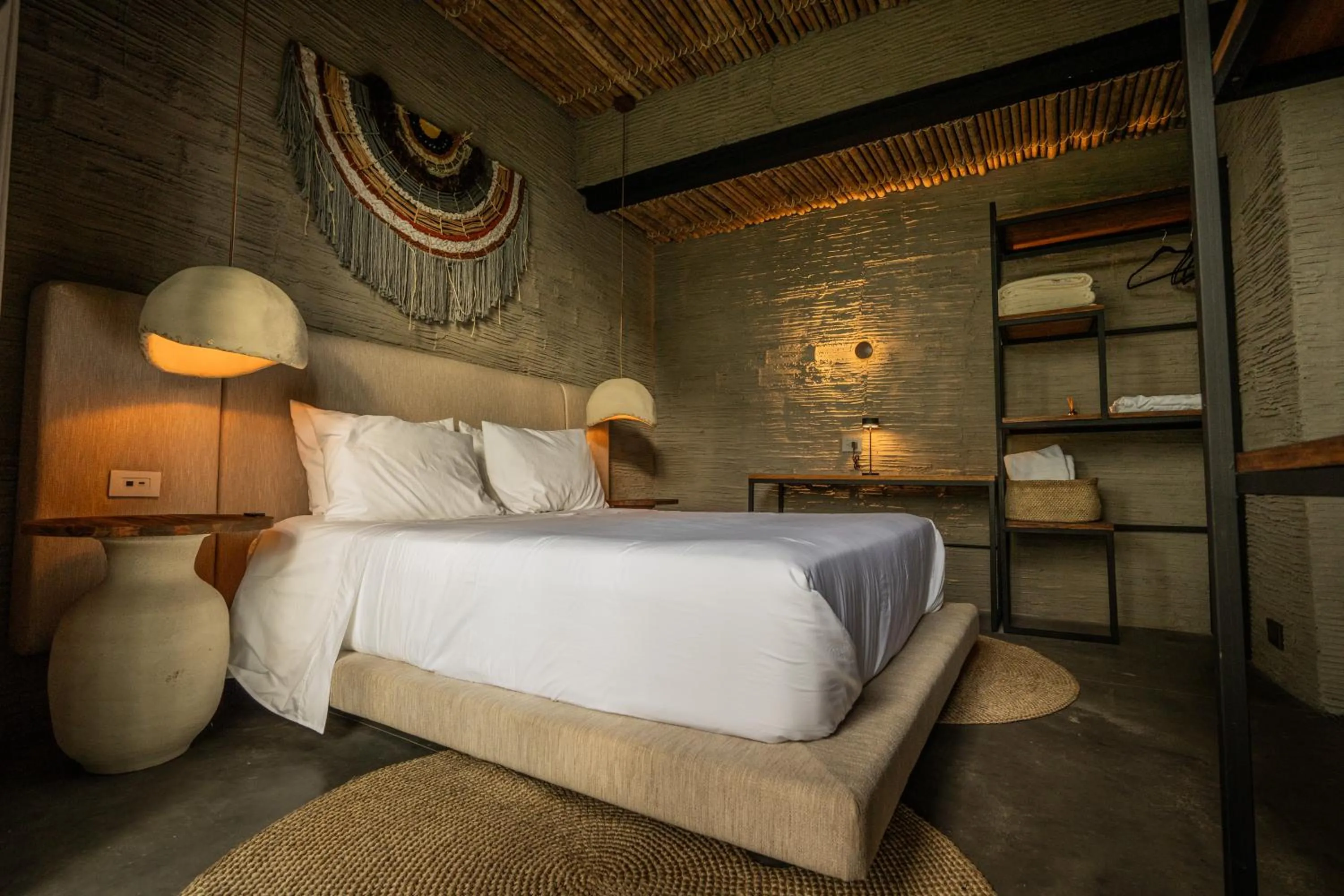 Bed in Hotel Casa Tuirak