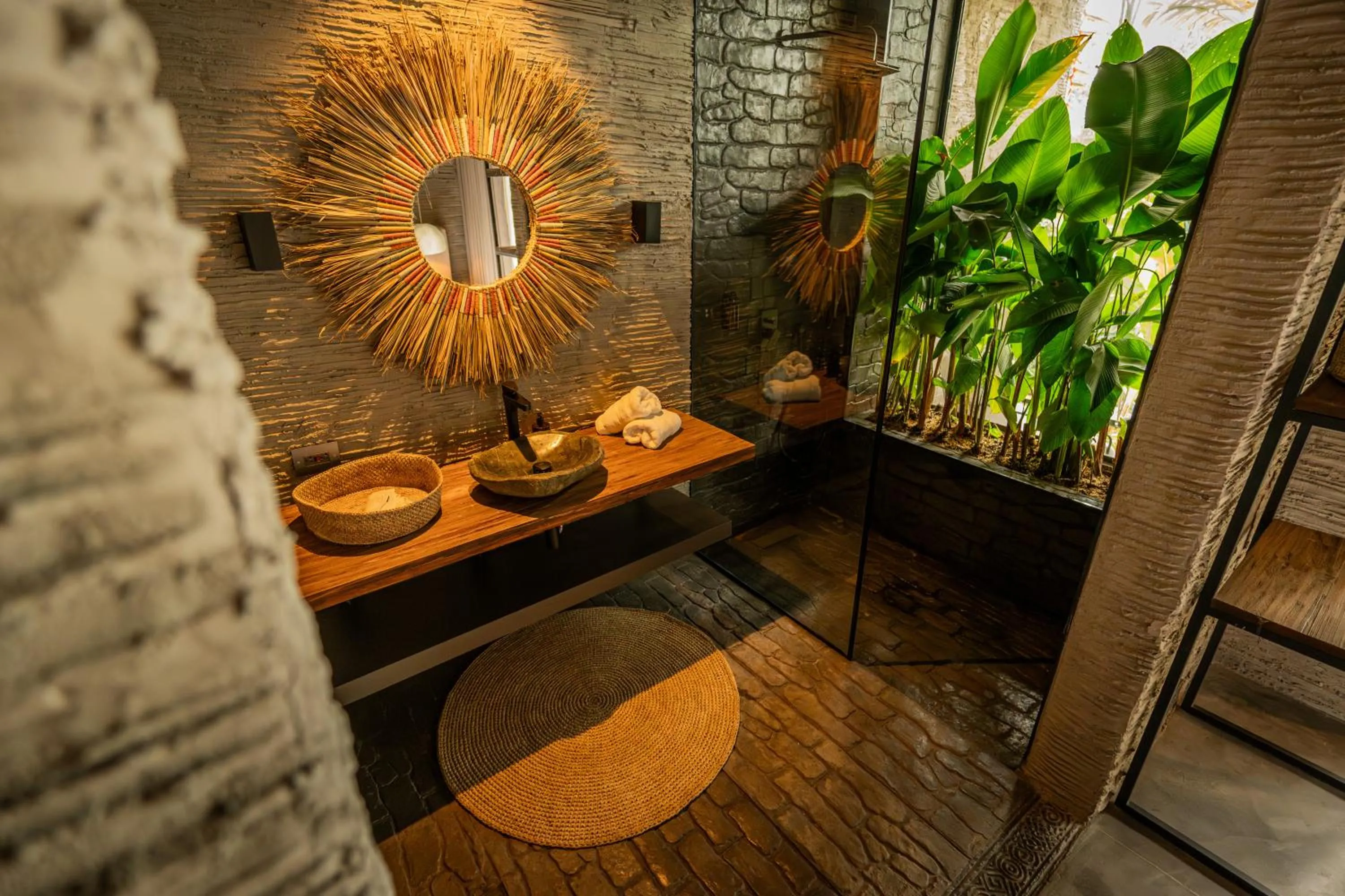 Shower in Hotel Casa Tuirak