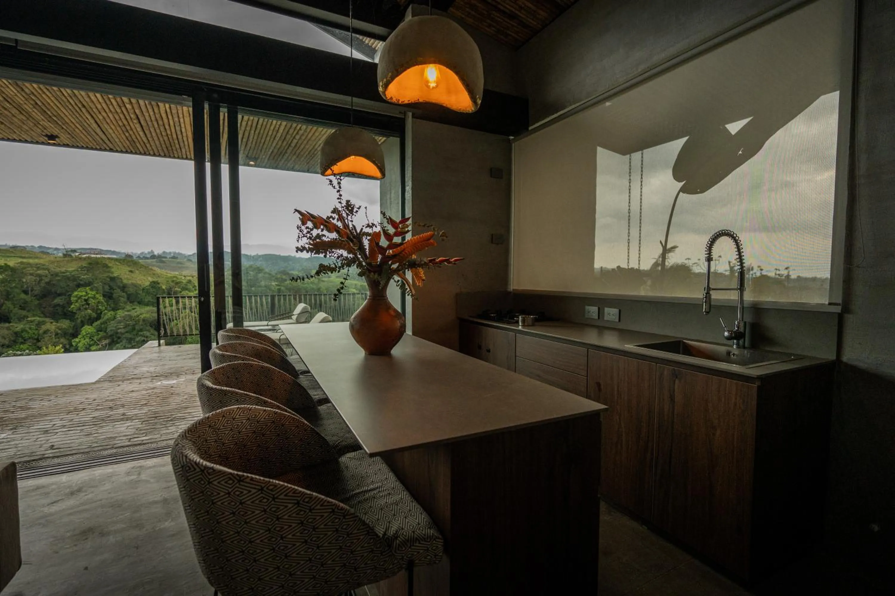 Natural landscape in Hotel Casa Tuirak