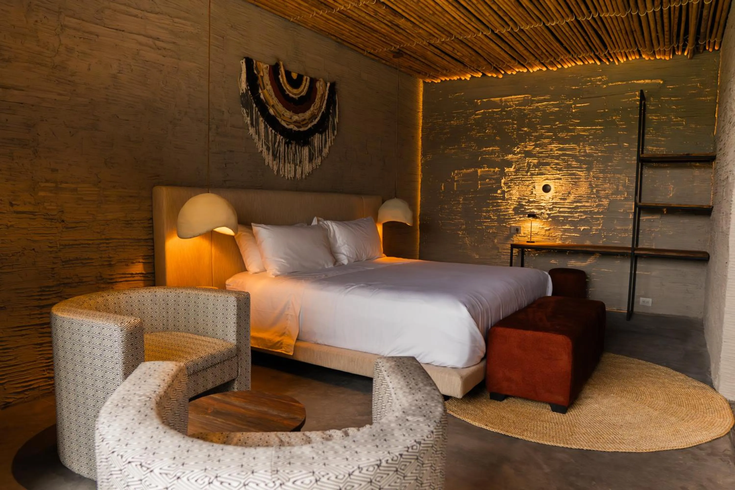 Bed in Hotel Casa Tuirak