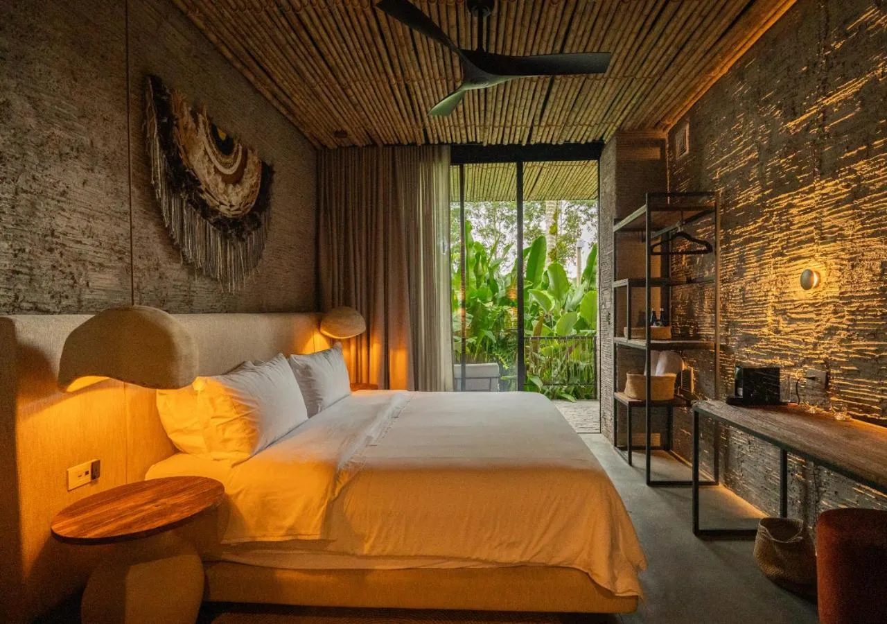 Bed in Hotel Casa Tuirak