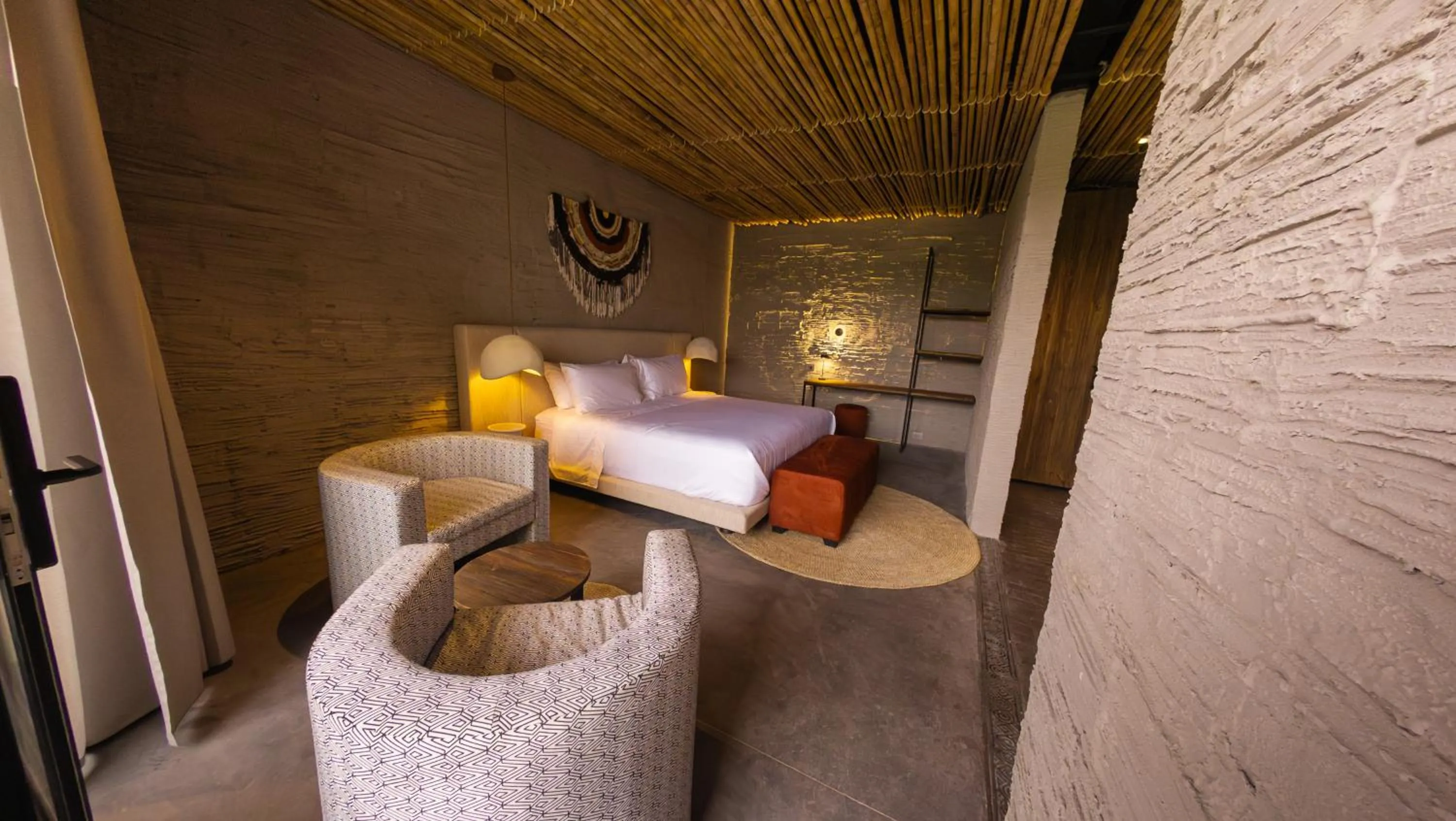 Bed in Hotel Casa Tuirak