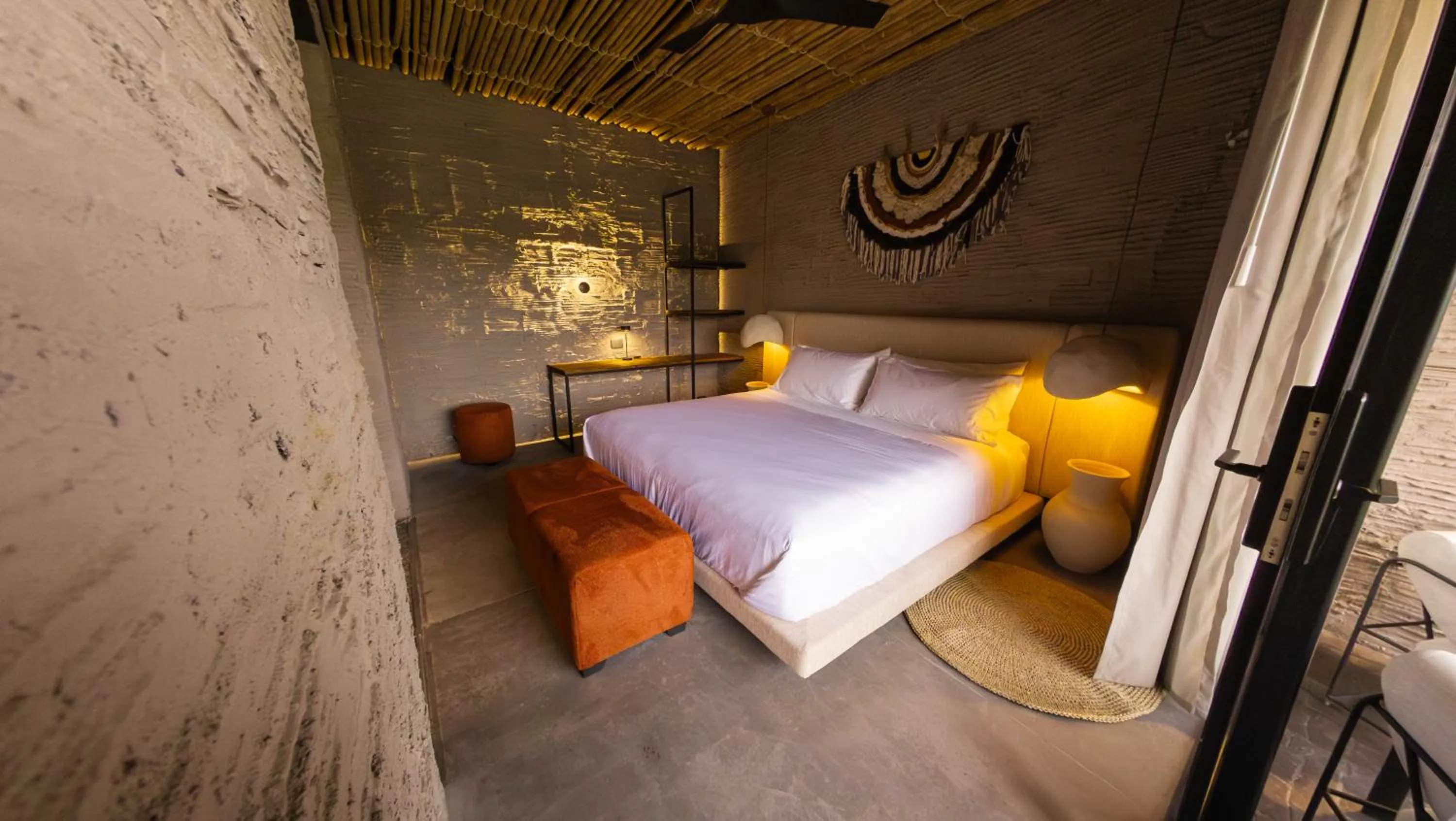Bed in Hotel Casa Tuirak