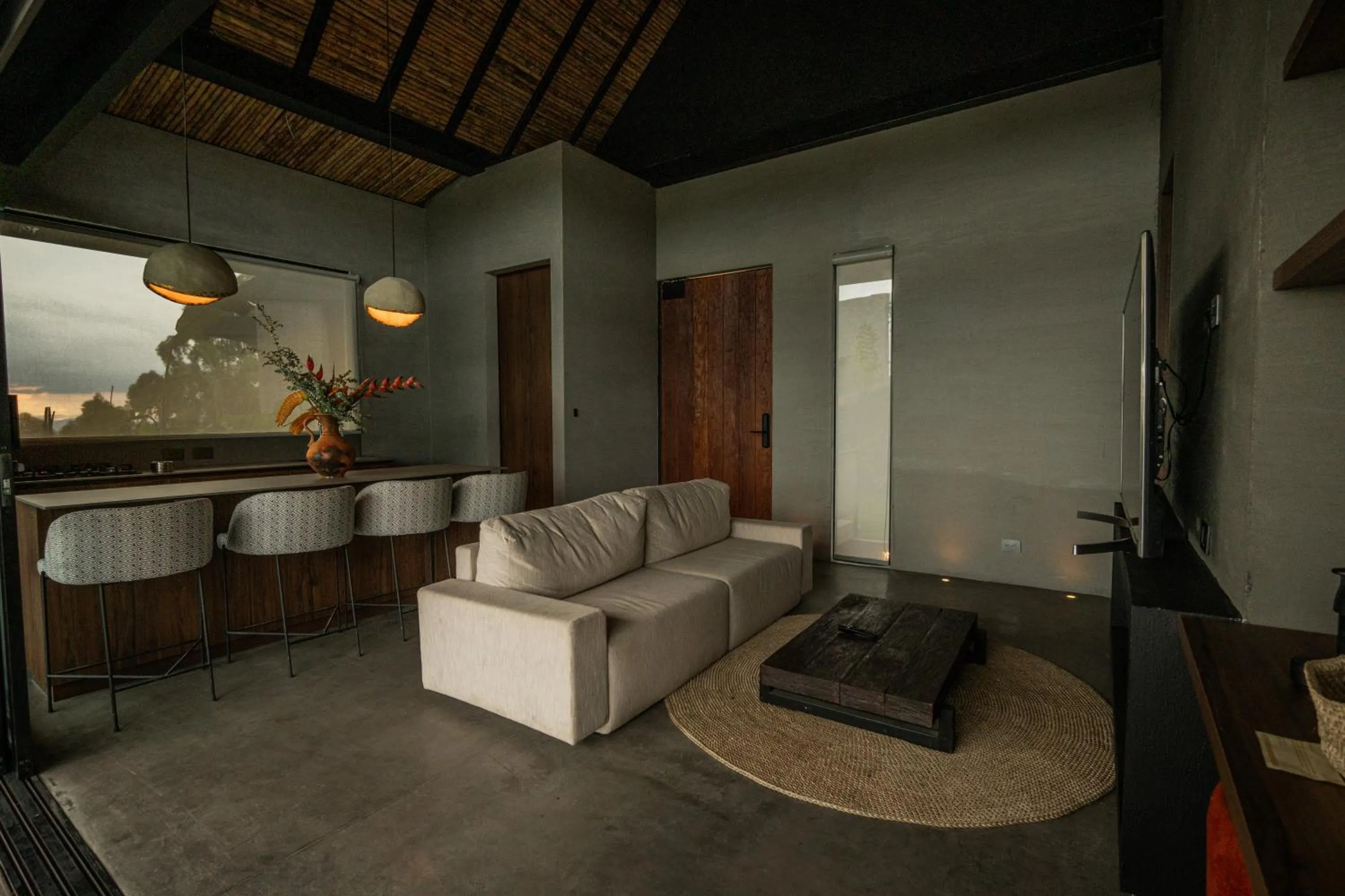 Living room in Hotel Casa Tuirak