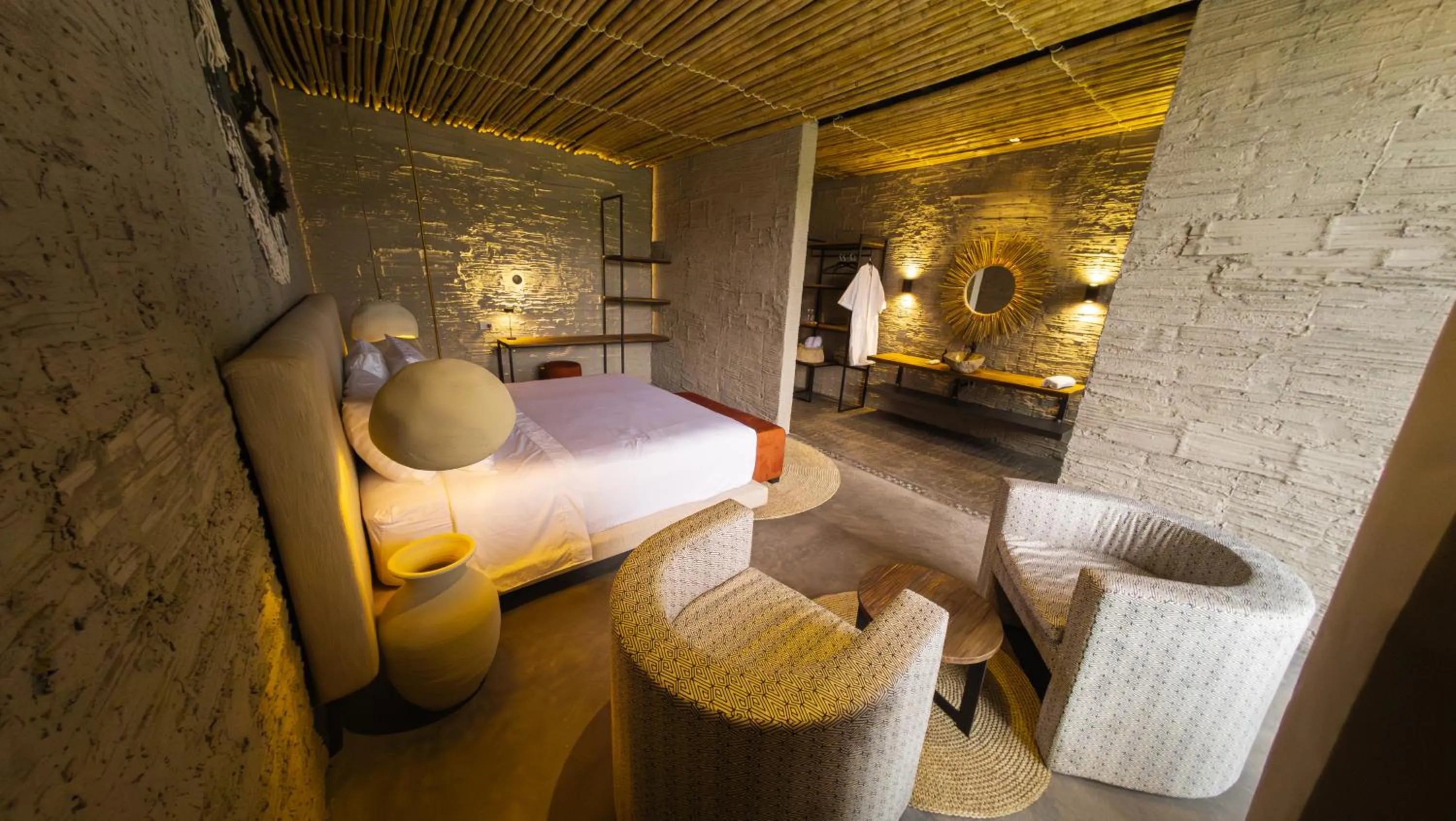 Bed in Hotel Casa Tuirak