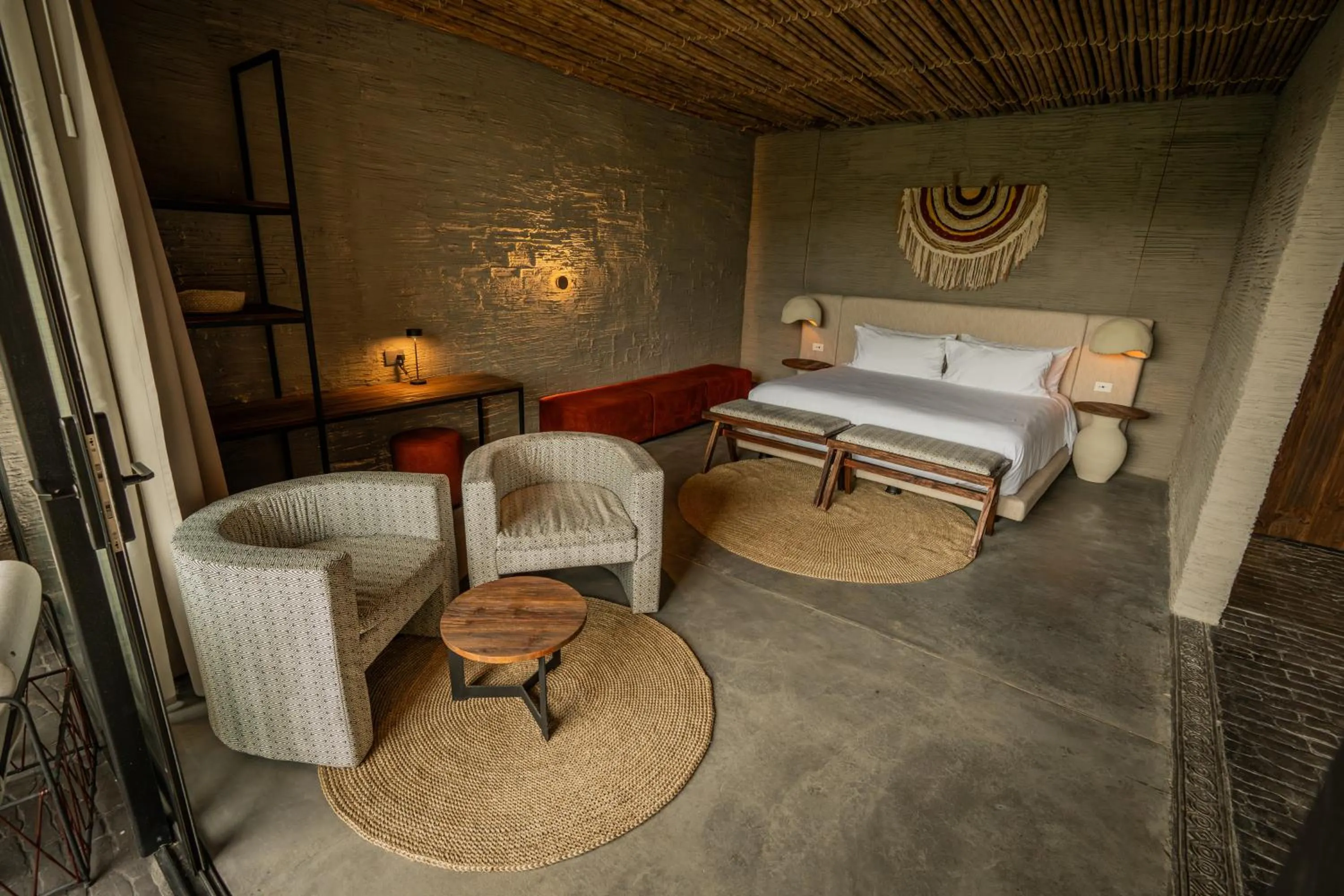 Bed in Hotel Casa Tuirak
