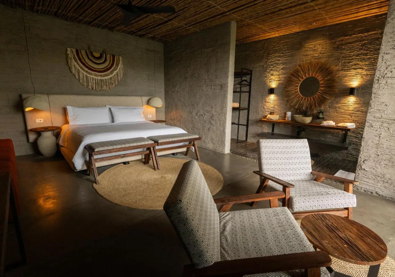 Bed in Hotel Casa Tuirak