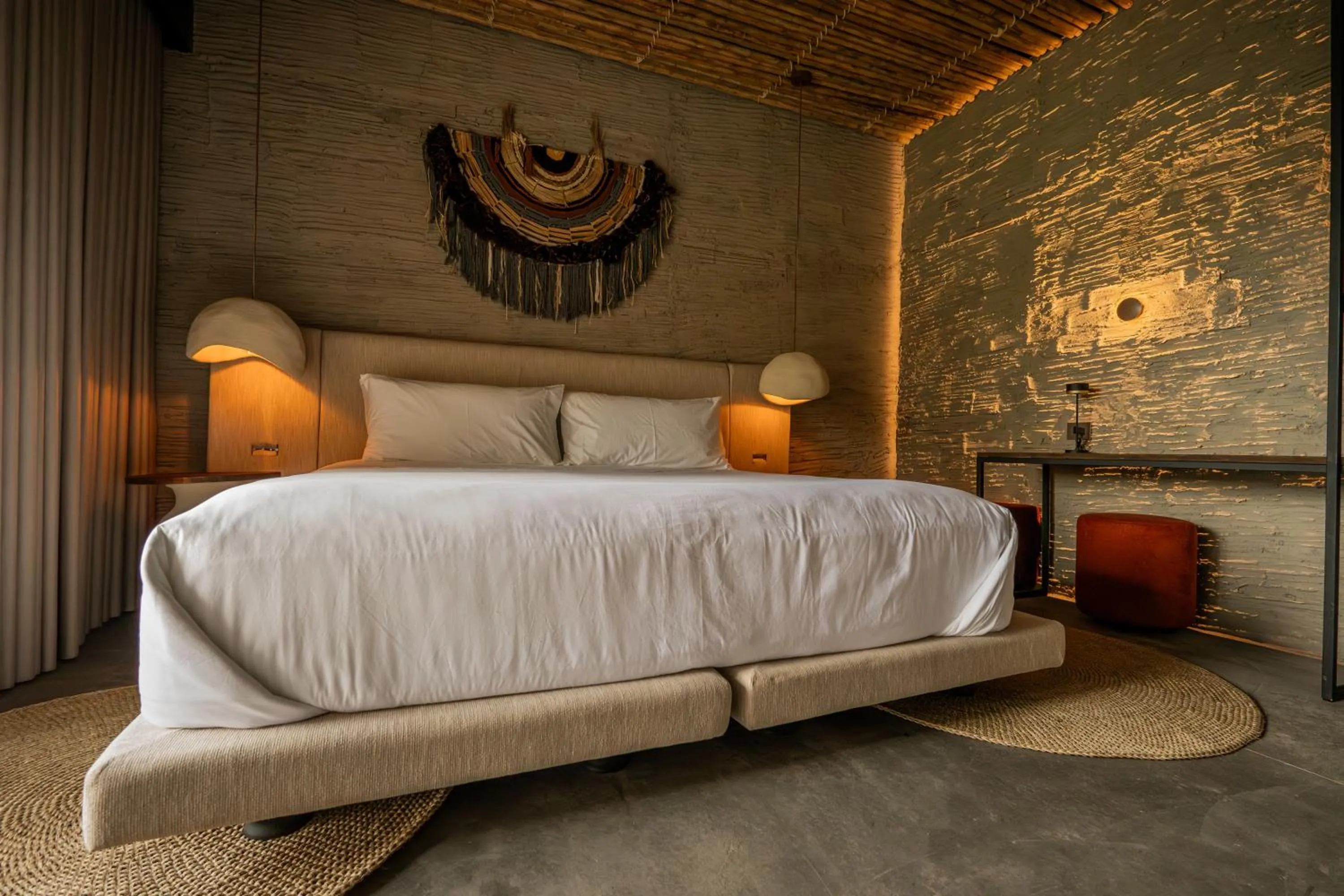 Bed in Hotel Casa Tuirak