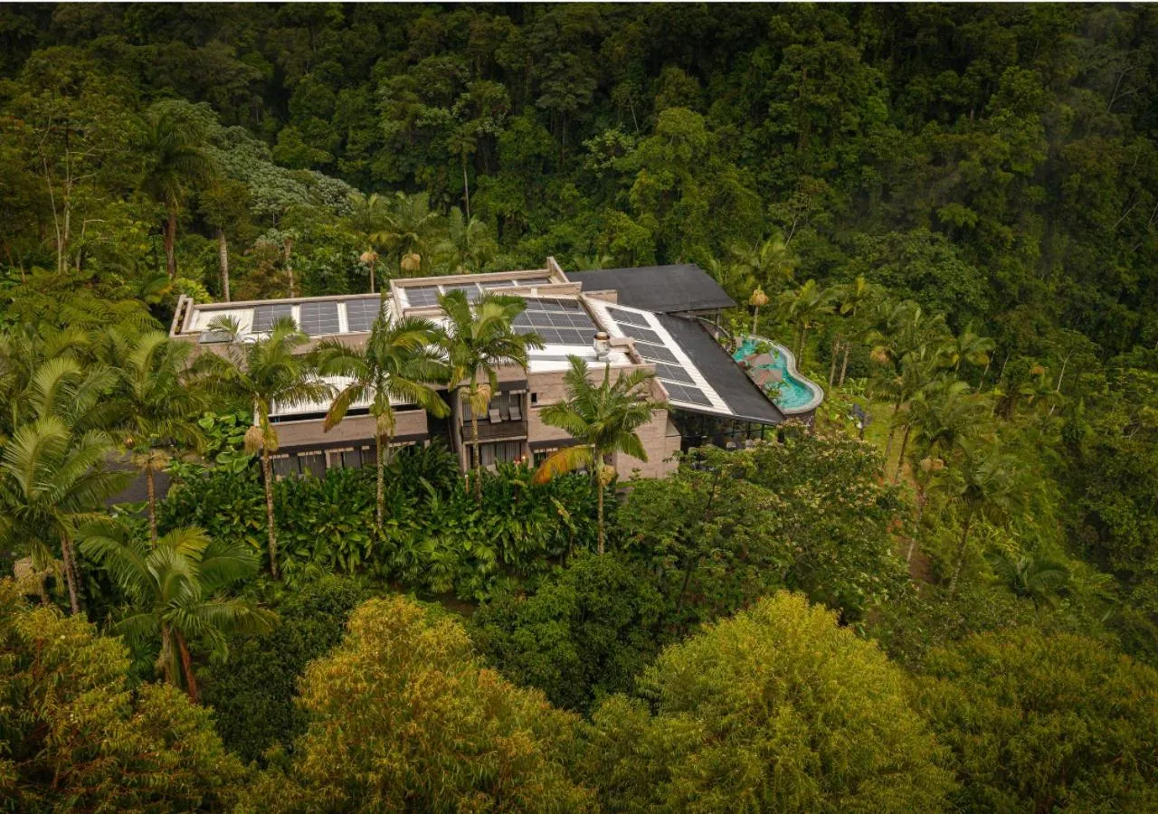 Bird's eye view in Hotel Casa Tuirak
