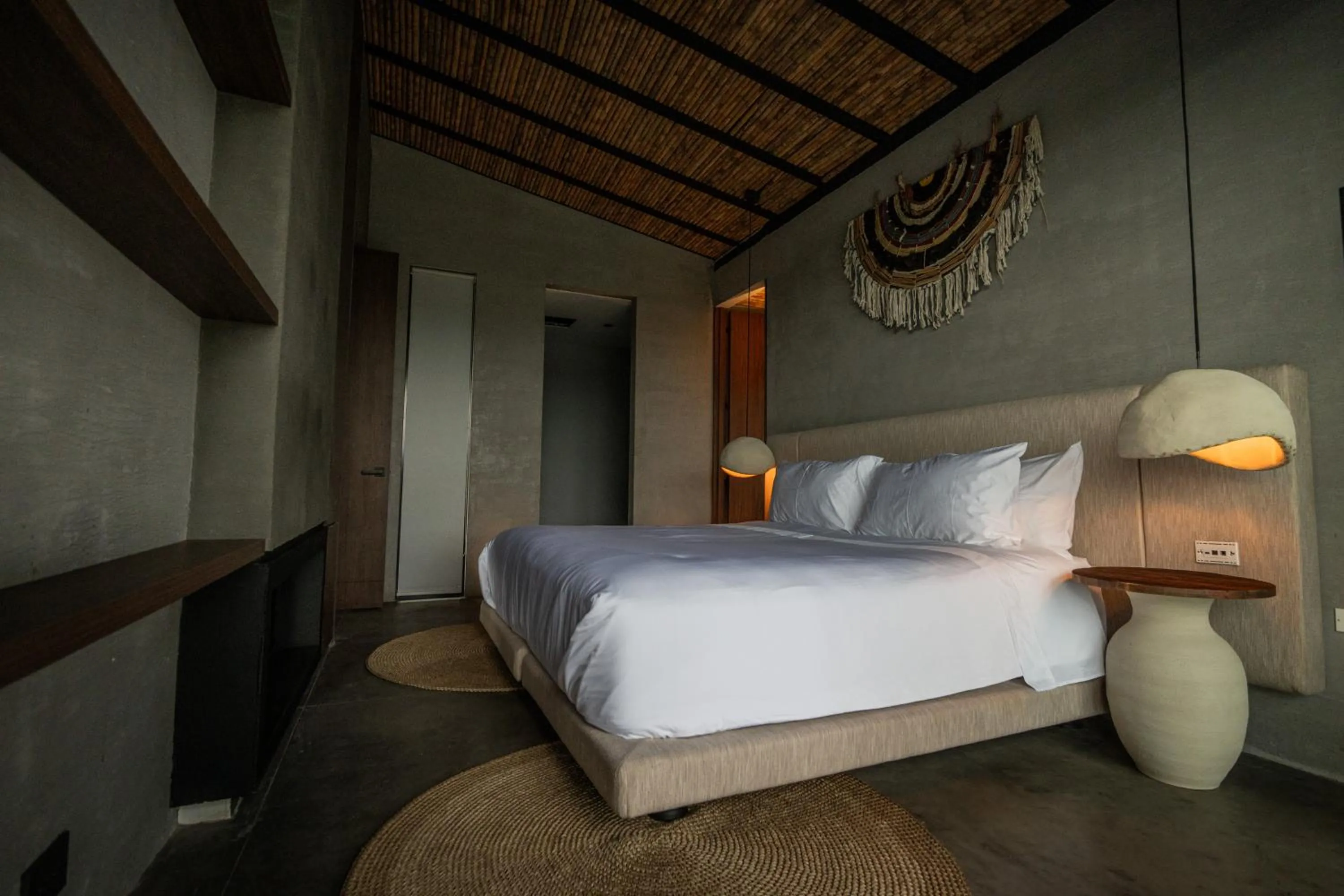 Bed in Hotel Casa Tuirak