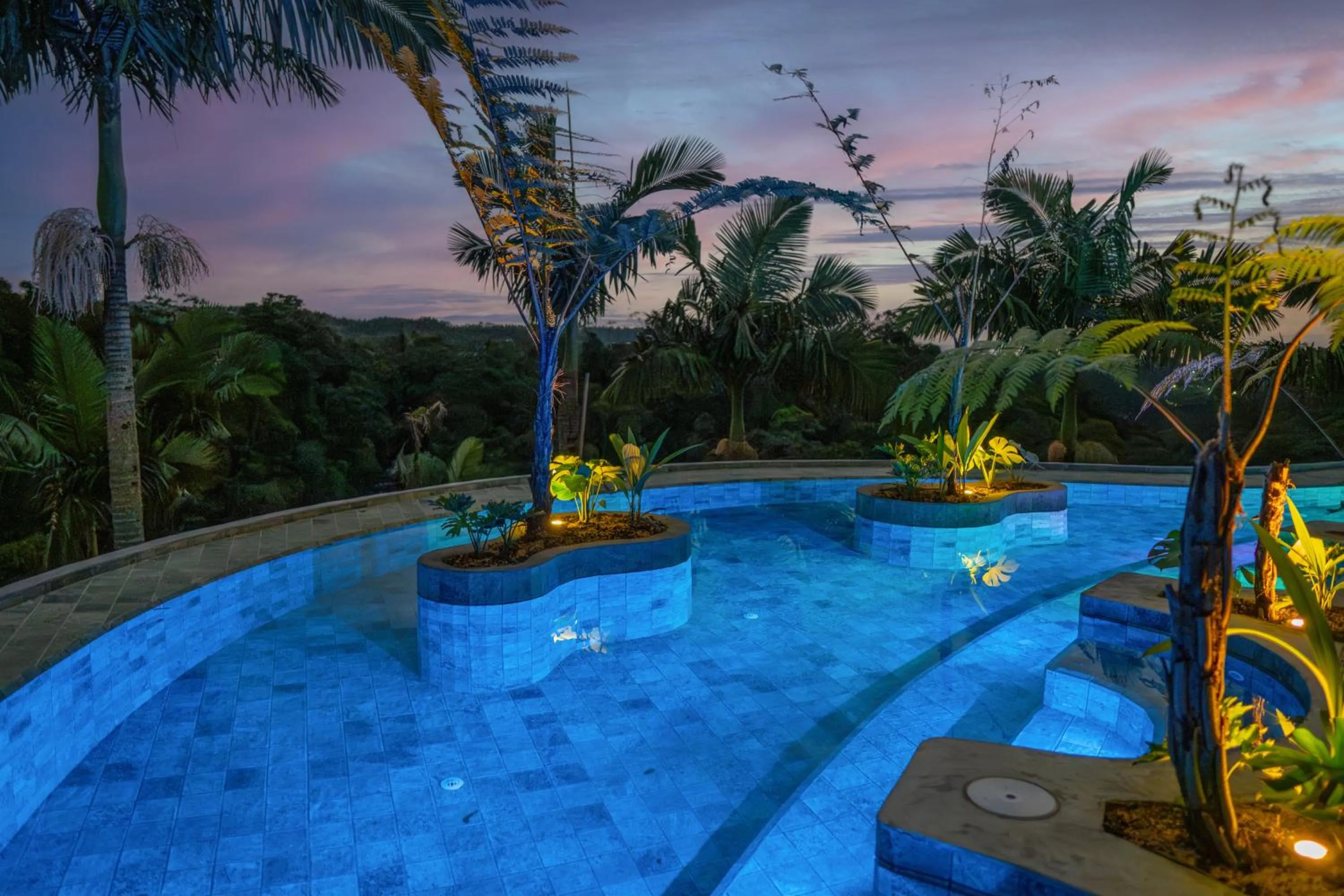 Swimming pool in Hotel Casa Tuirak