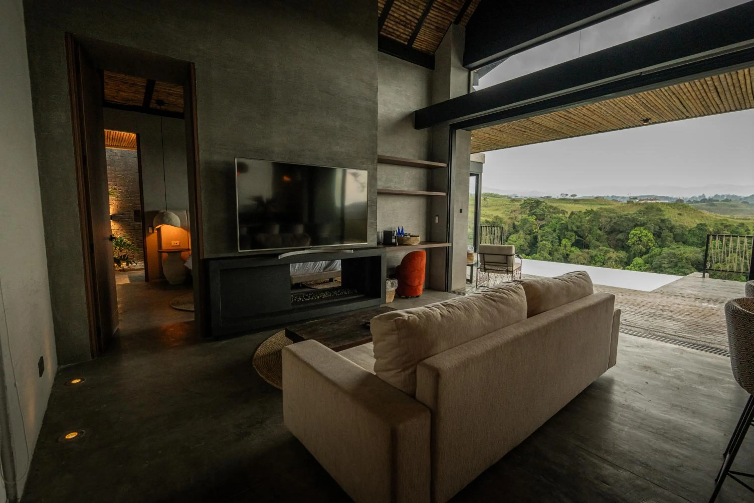 Natural landscape in Hotel Casa Tuirak