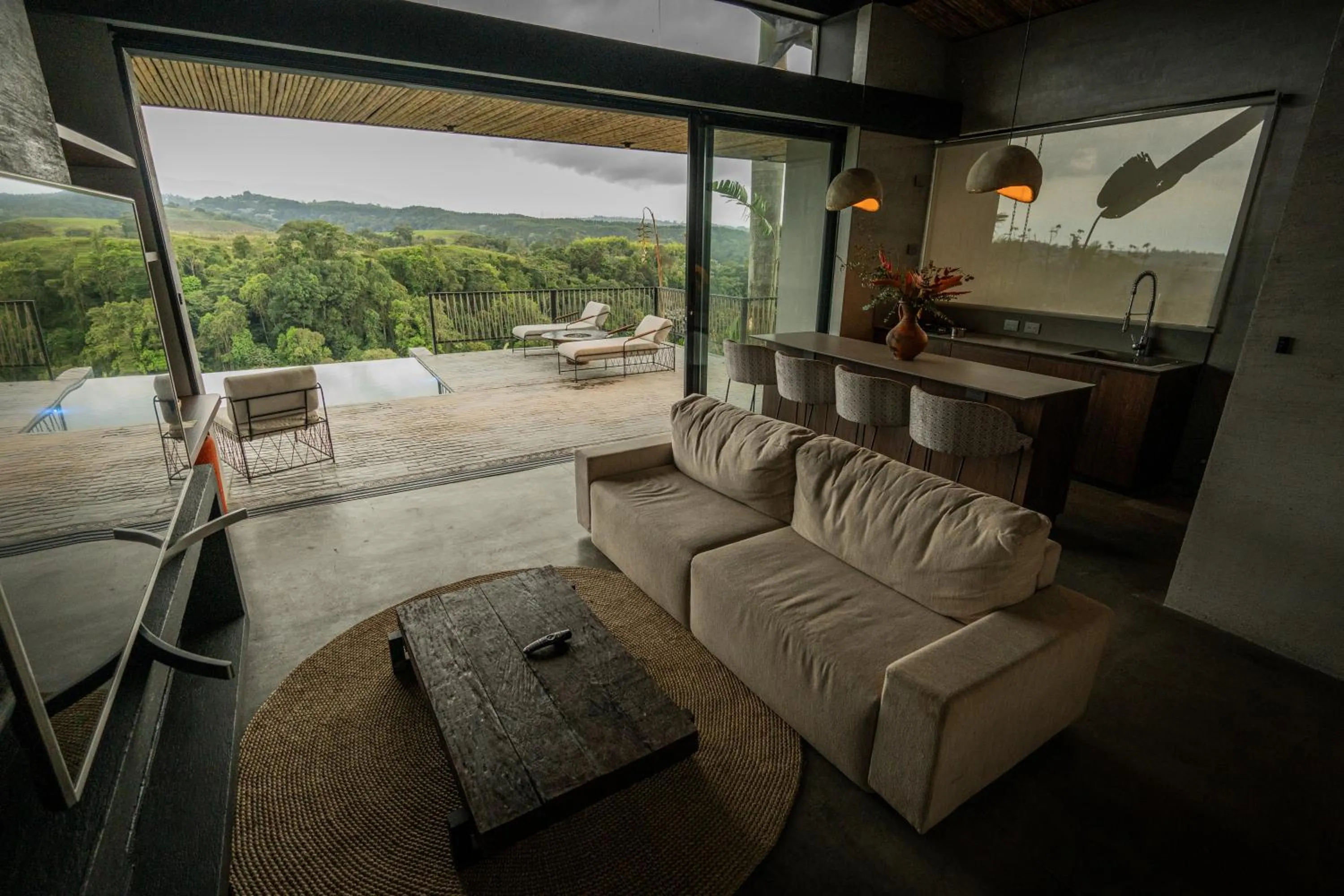 Natural landscape in Hotel Casa Tuirak