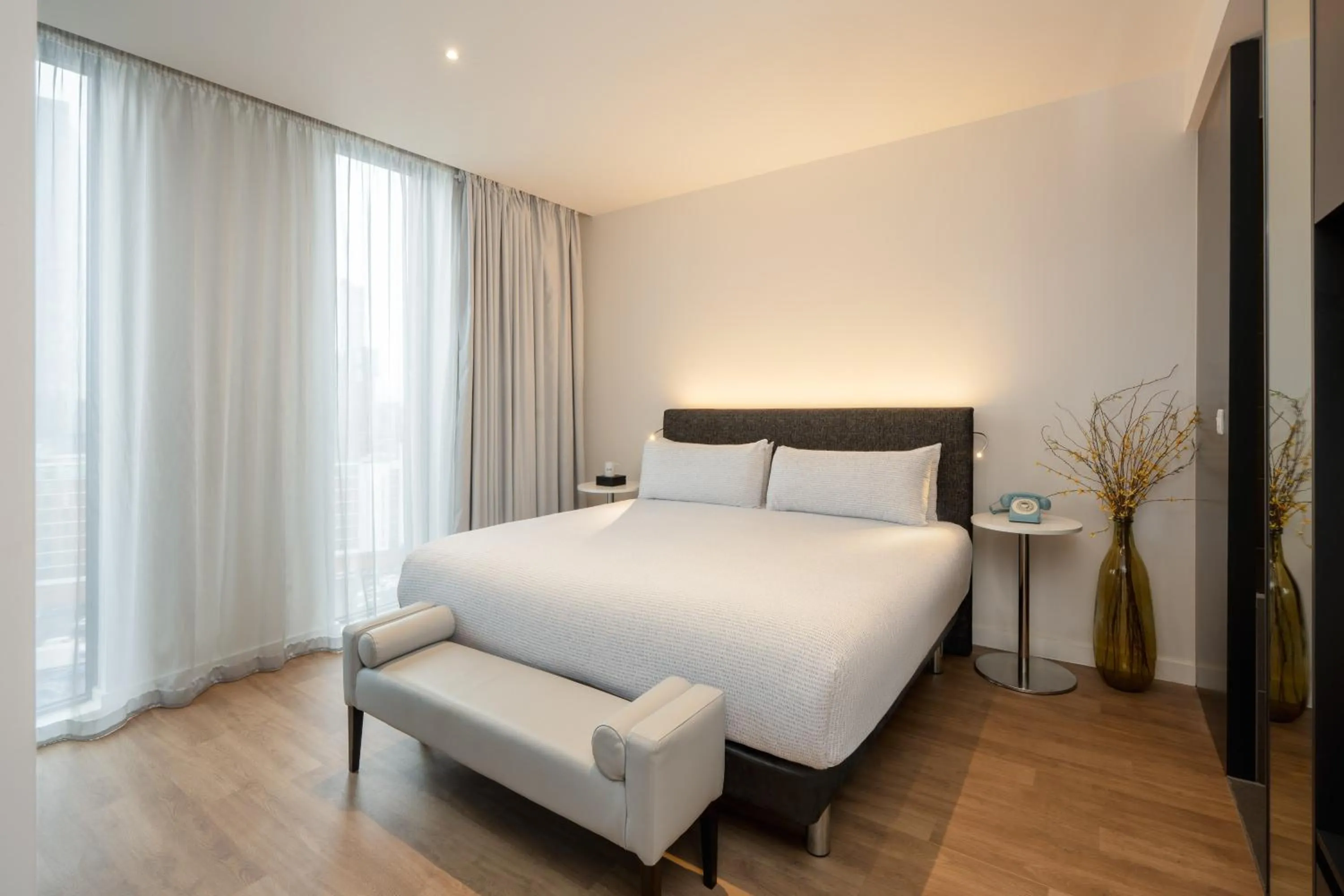 Bedroom, Bed in INNSiDE by Meliá Manchester