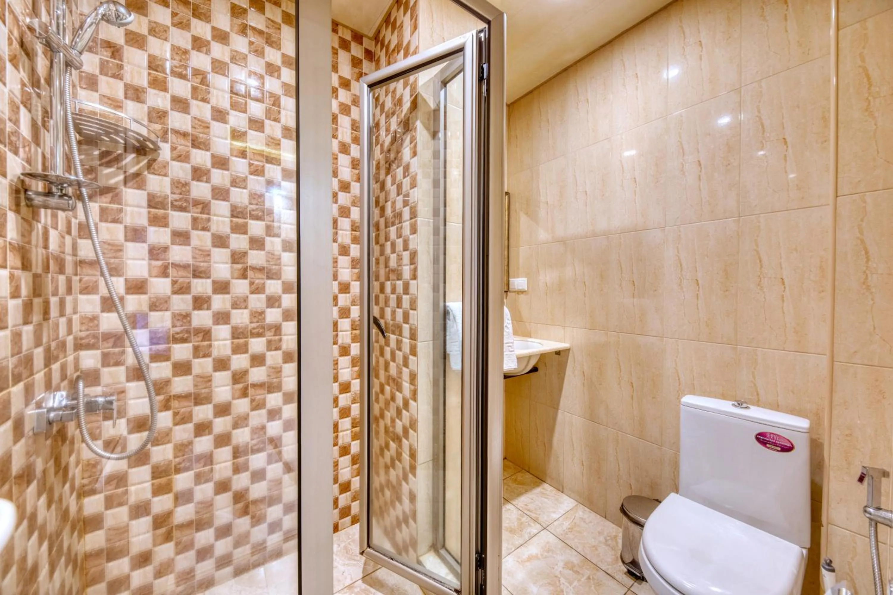 Shower in Aleppo Hotel