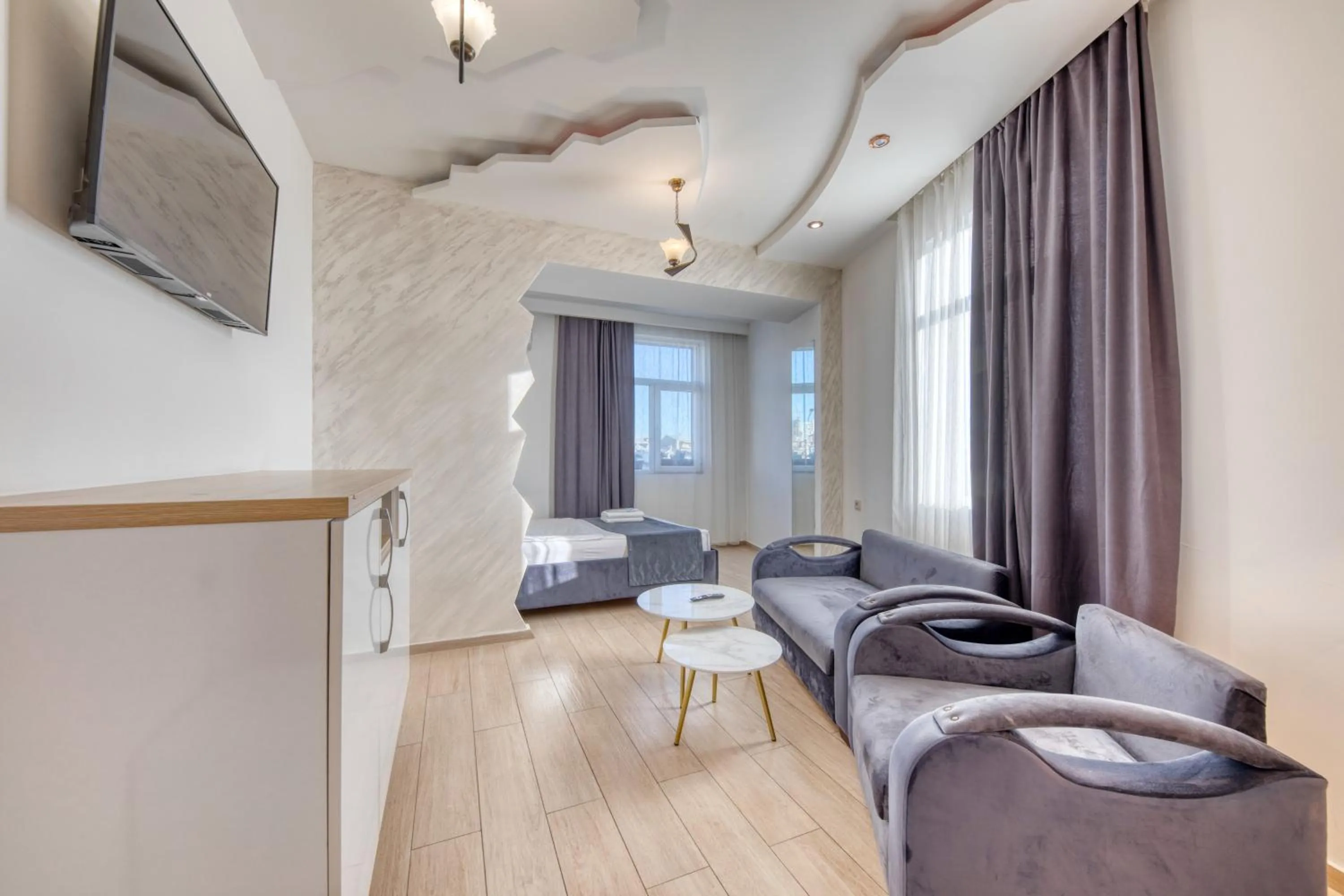 Seating area in Aleppo Hotel