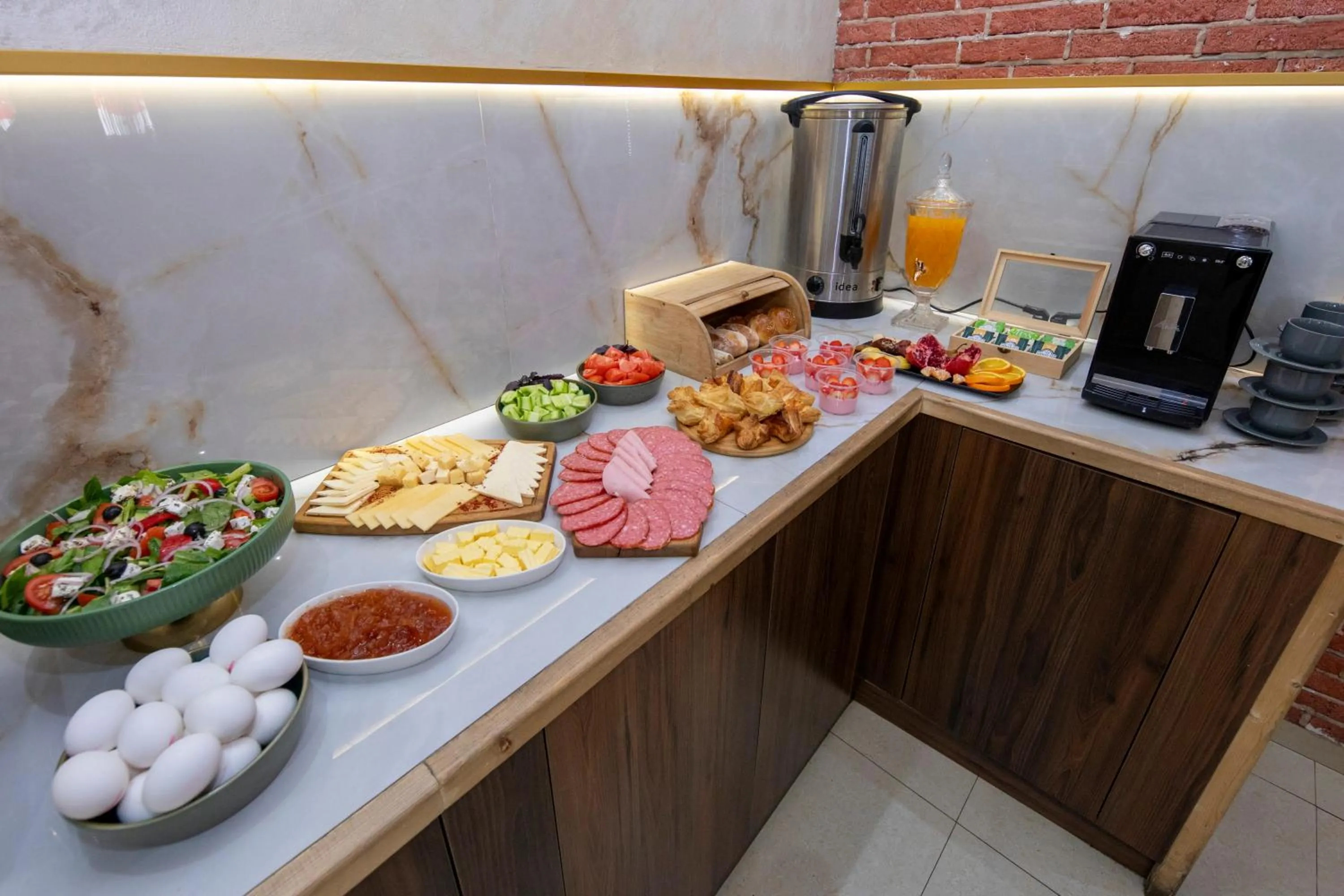 Breakfast in Aleppo Hotel