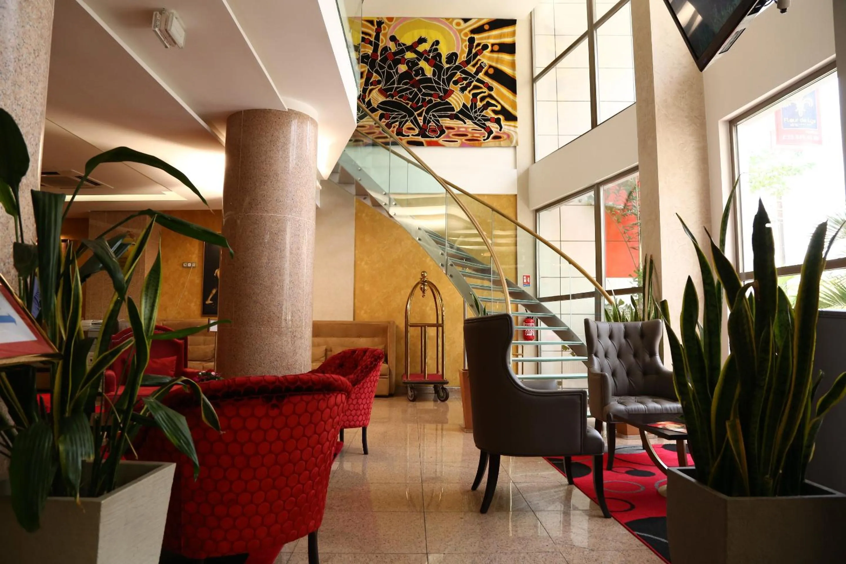 View (from property/room) in Hôtel Fleur de Lys Plateau