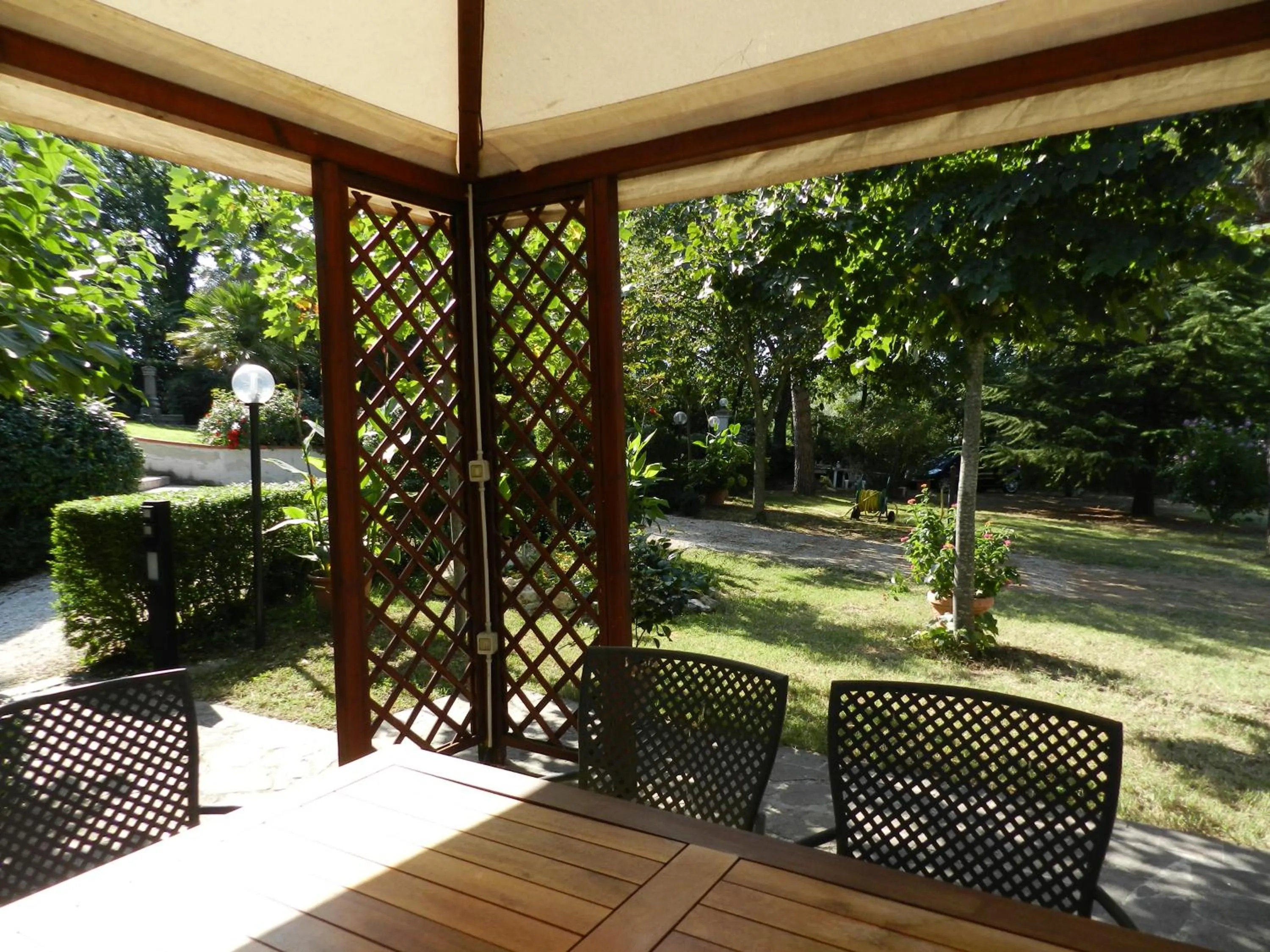 Garden in B&B Villa Maria