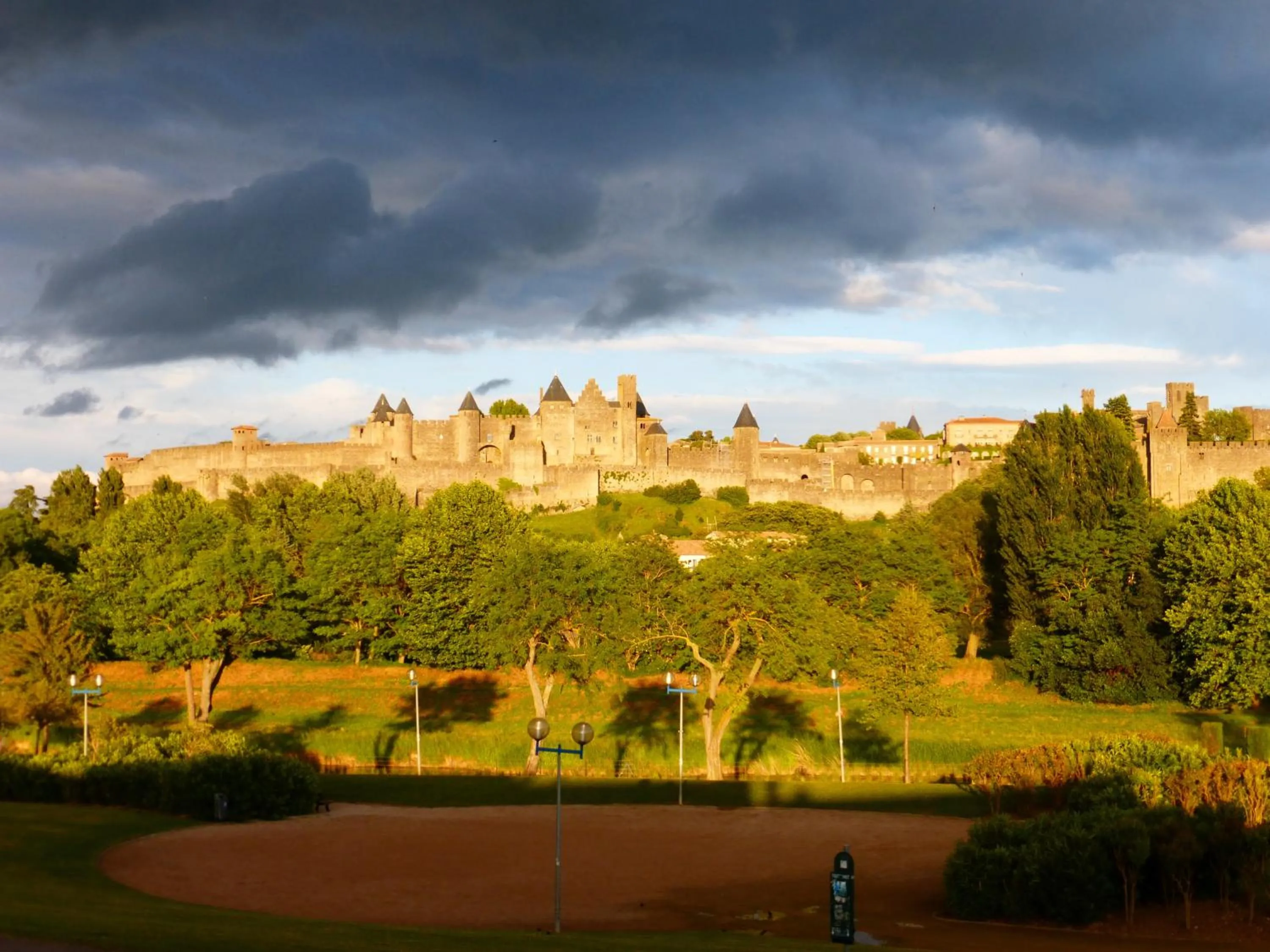 Bird's eye view in Carcassonne Guesthouse