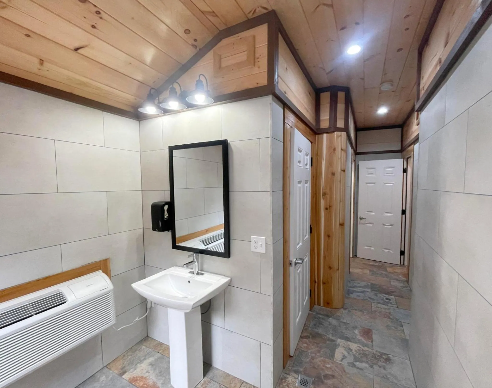 Bathroom in Dudley Creek RV Resort