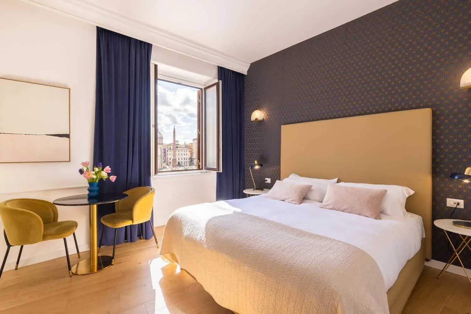 Superior Double Room with View in Navona 49 Luxury Suites&Apartment Superior Double Room with View in Navona 49 Luxury Suites&Apartment