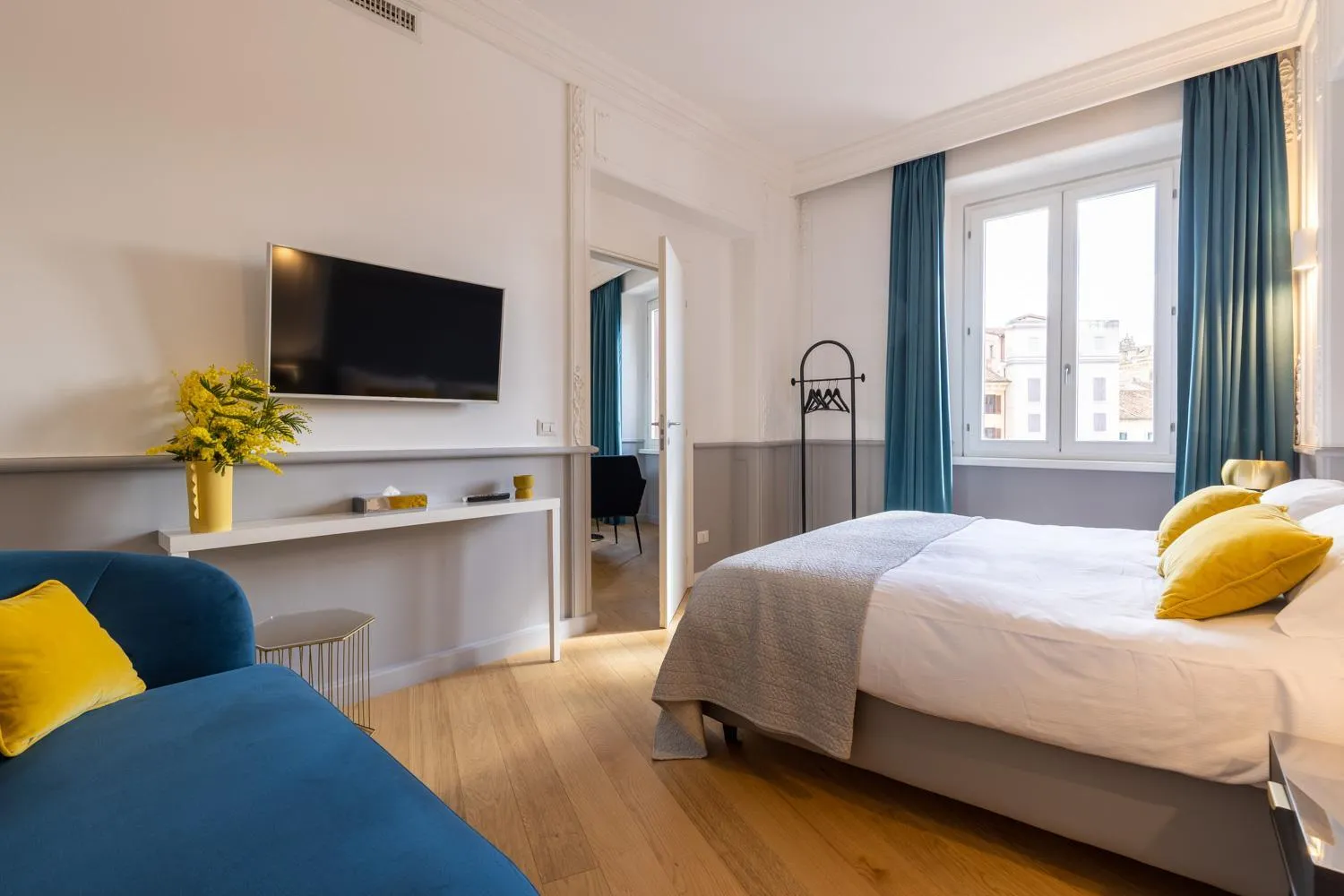 Bed in Navona 49 Luxury Suites&Apartment