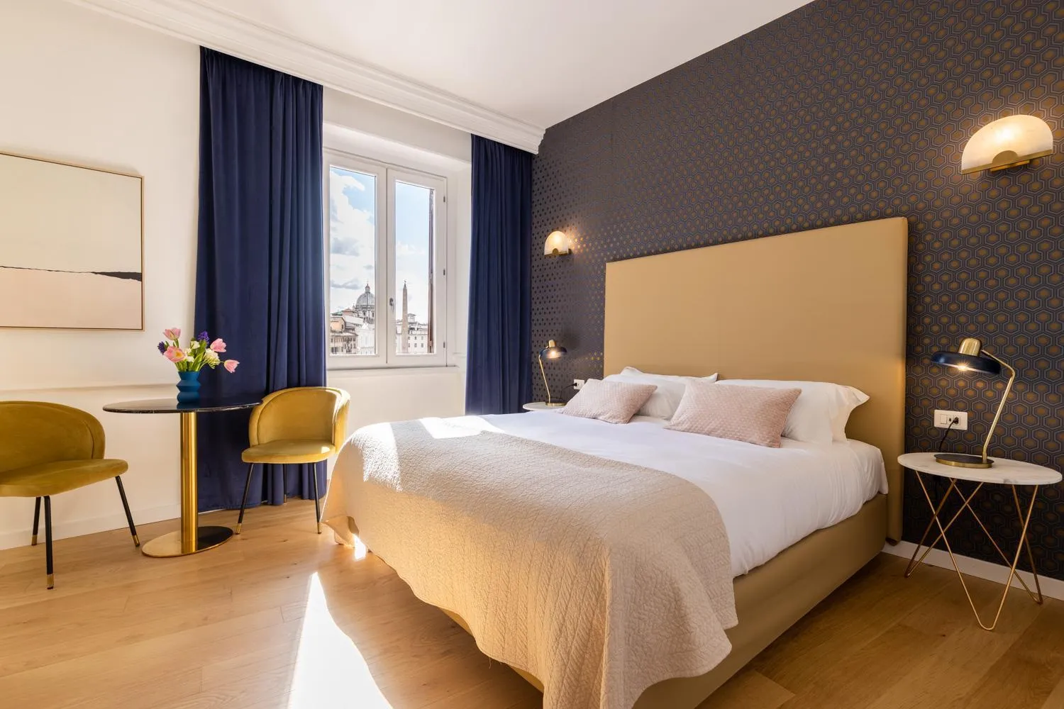 Bed in Navona 49 Luxury Suites&Apartment