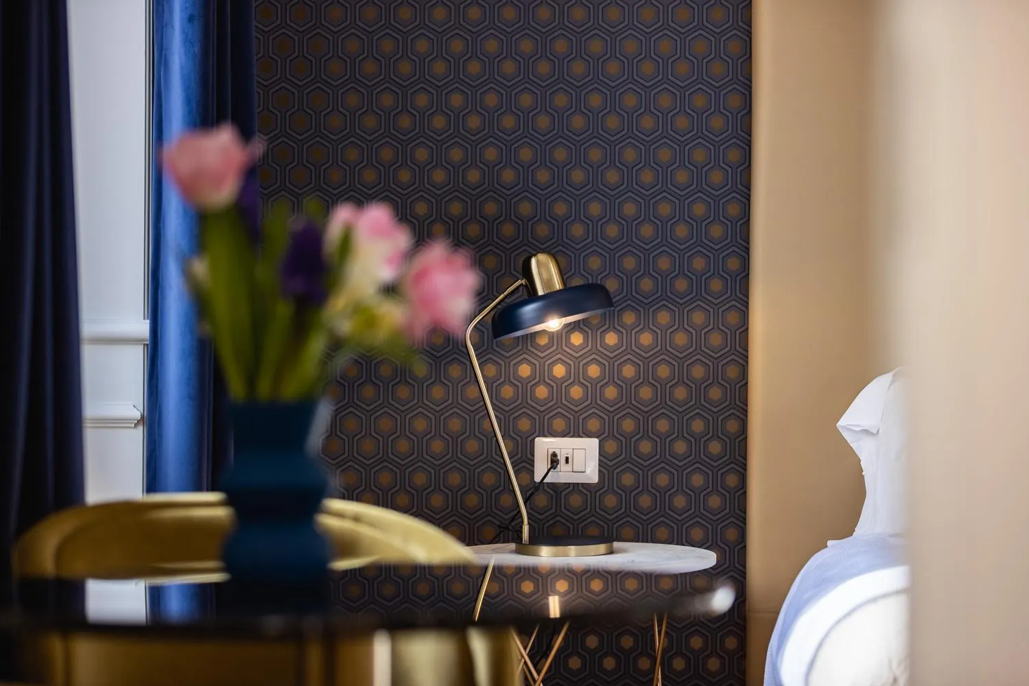 Bed in Navona 49 Luxury Suites&Apartment