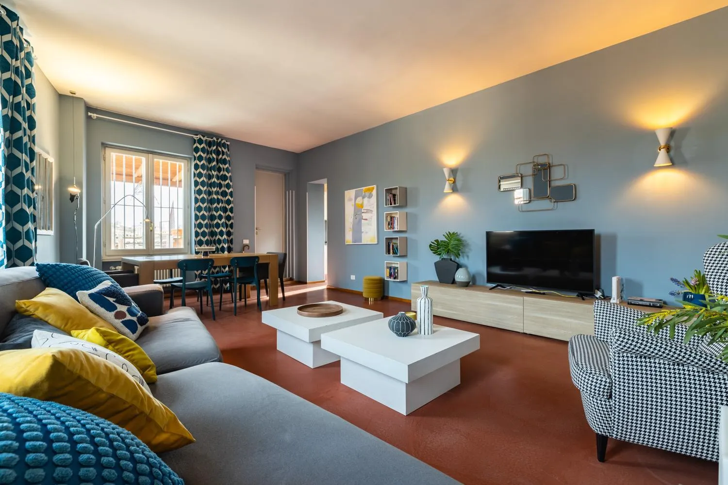 Communal lounge/ TV room in Navona 49 Luxury Suites&Apartment