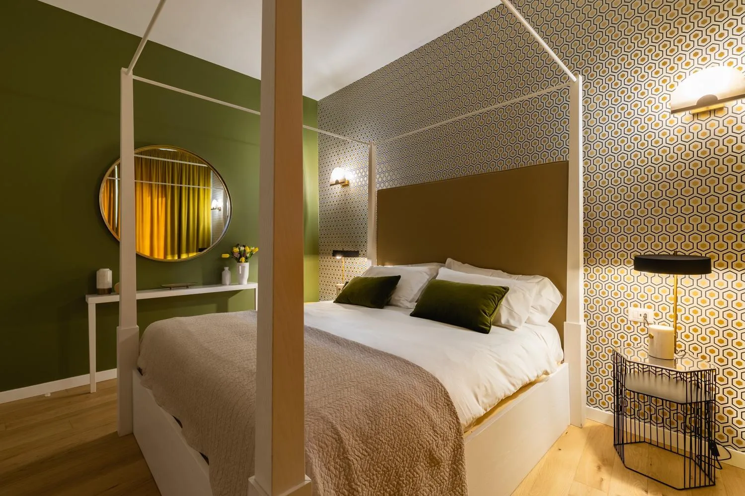 Bed in Navona 49 Luxury Suites&Apartment