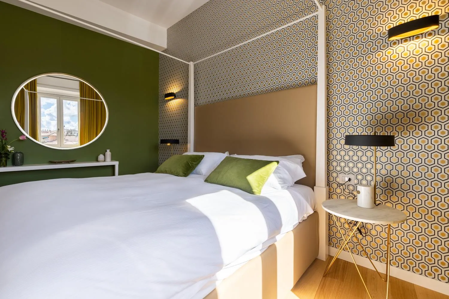 Bedroom, Bed in Navona 49 Luxury Suites&Apartment