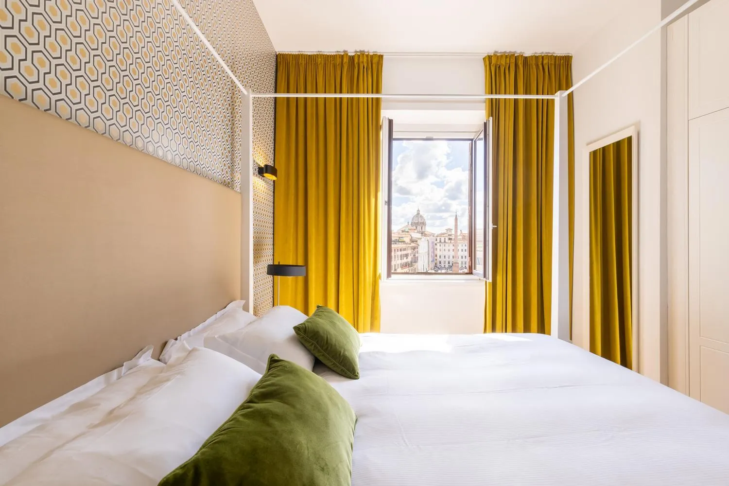 Bed in Navona 49 Luxury Suites&Apartment