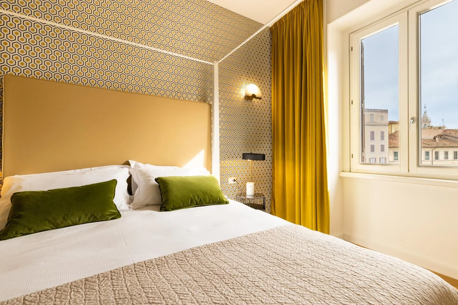 Bed in Navona 49 Luxury Suites&Apartment