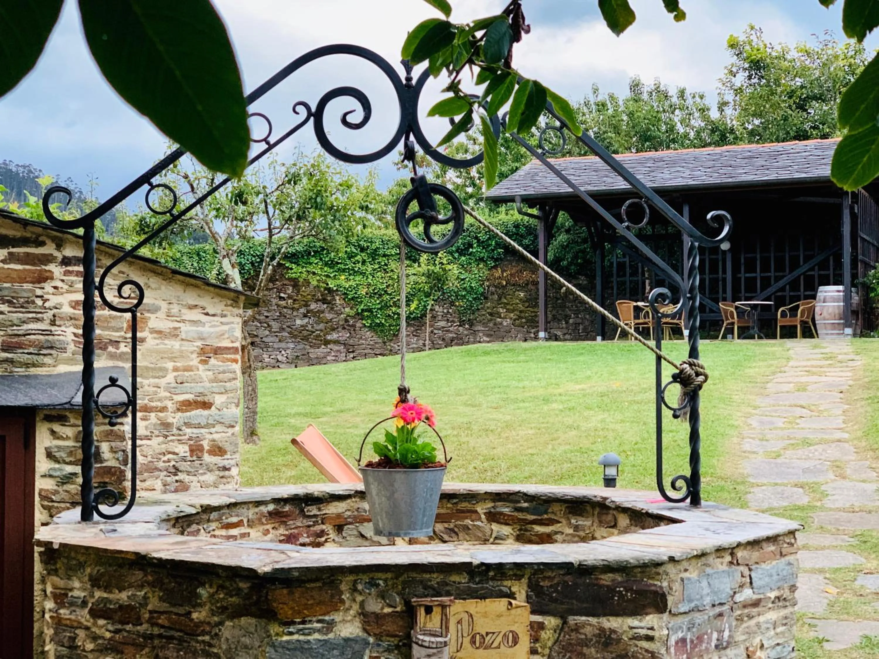 Garden in Hotel Rural Casona Trabadelo