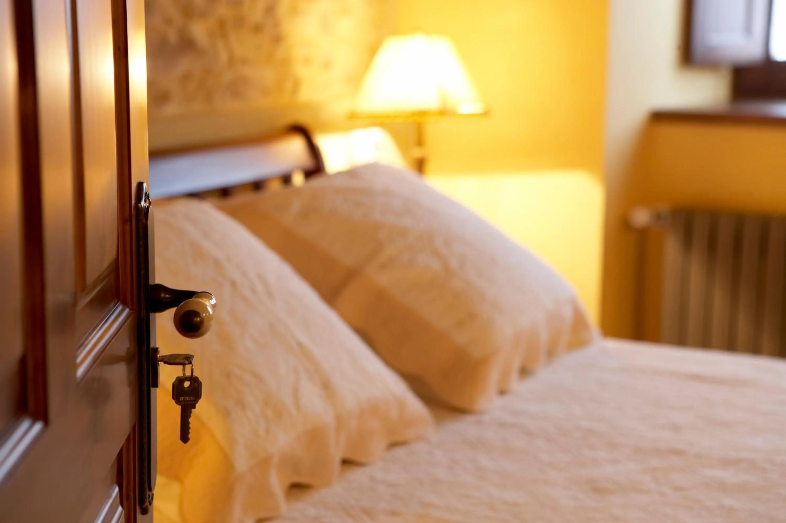 Decorative detail, Bed in Hotel Rural Casona Trabadelo
