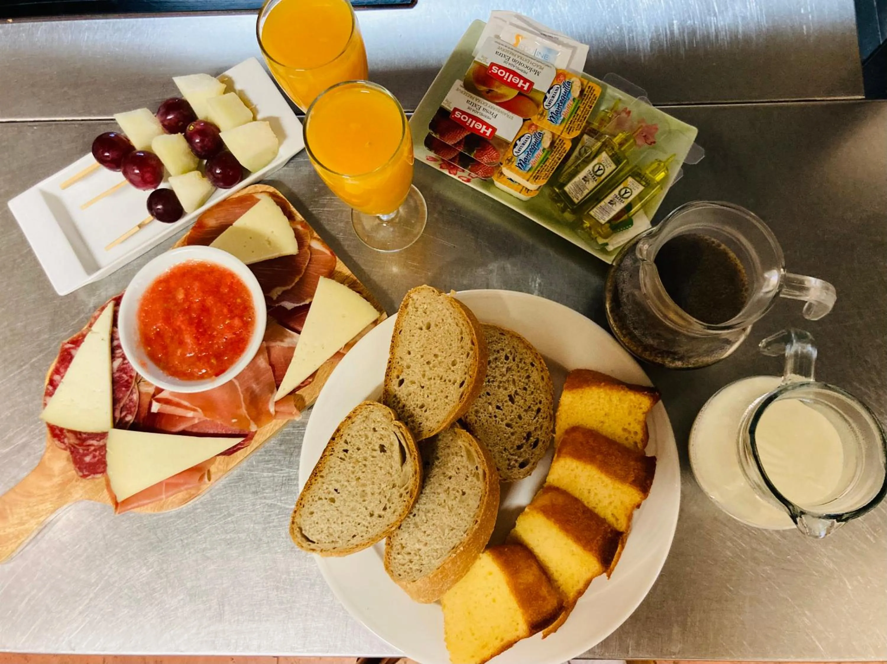 Breakfast in Hotel Rural Casona Trabadelo