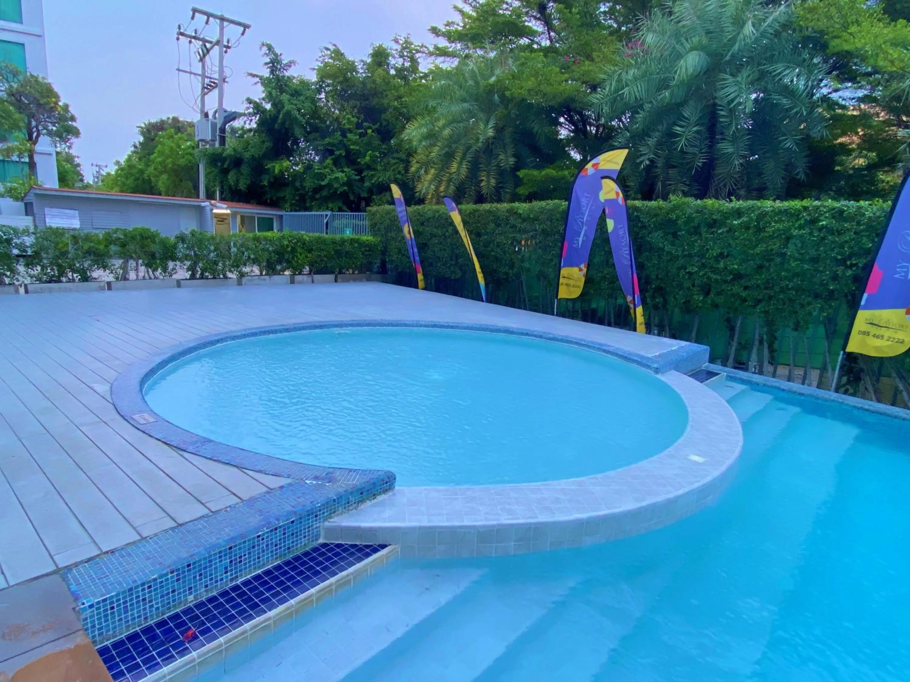 Swimming pool in My Resort HuaHin by Grandroomservices