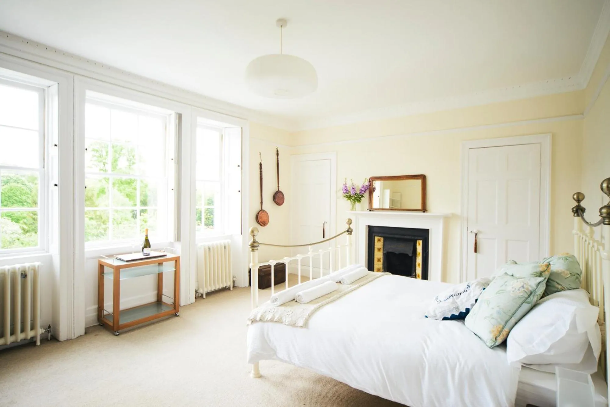 Bedroom, Bed in Percy Place Bath