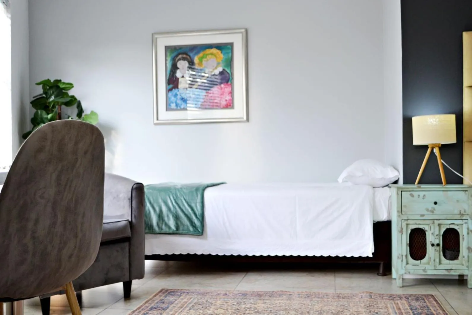 Bed in Bokmakierie Gastehuis Emalahleni Pty Ltd