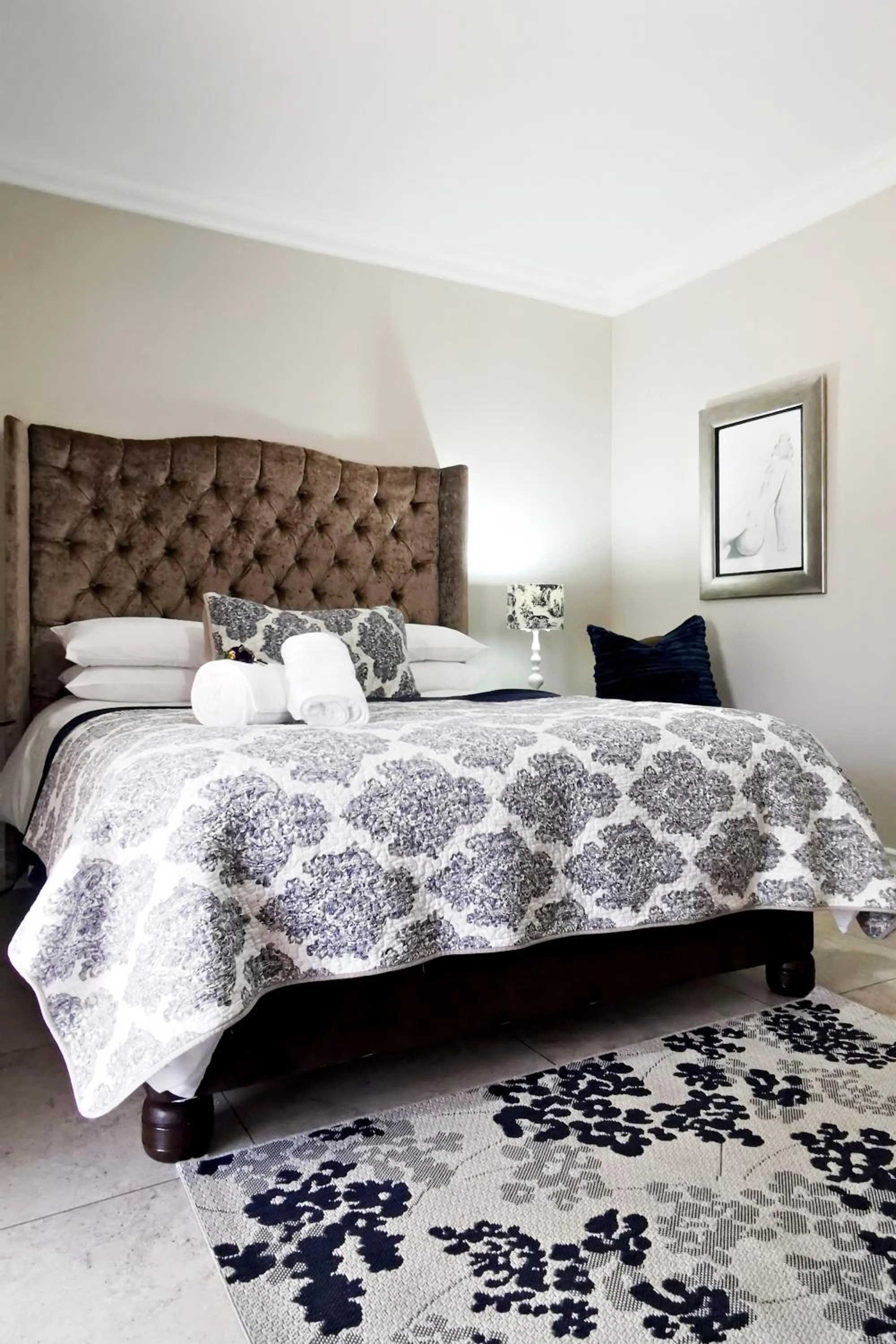 Bed in Bokmakierie Gastehuis Emalahleni Pty Ltd