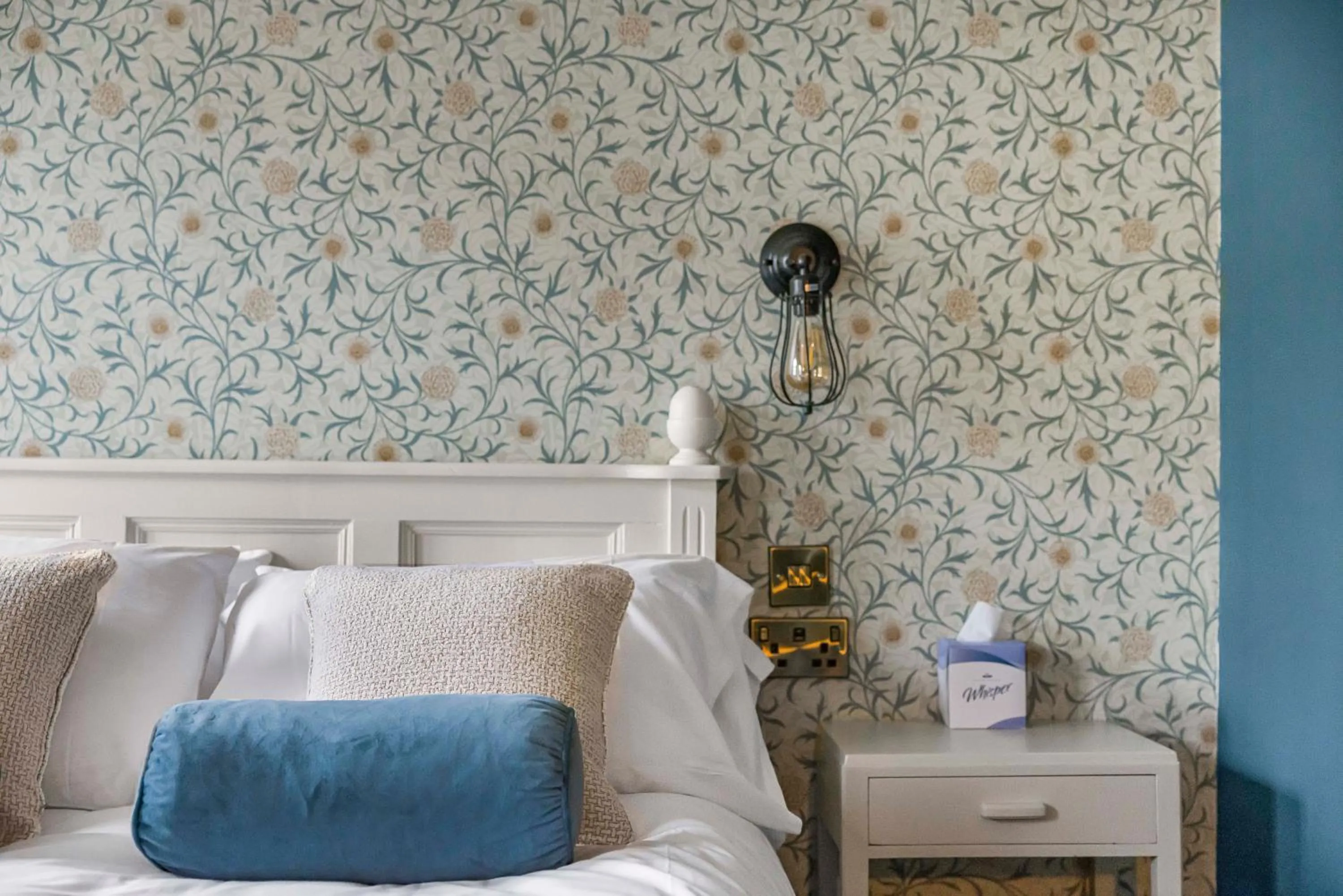 Bed in The Golden Pheasant Inn