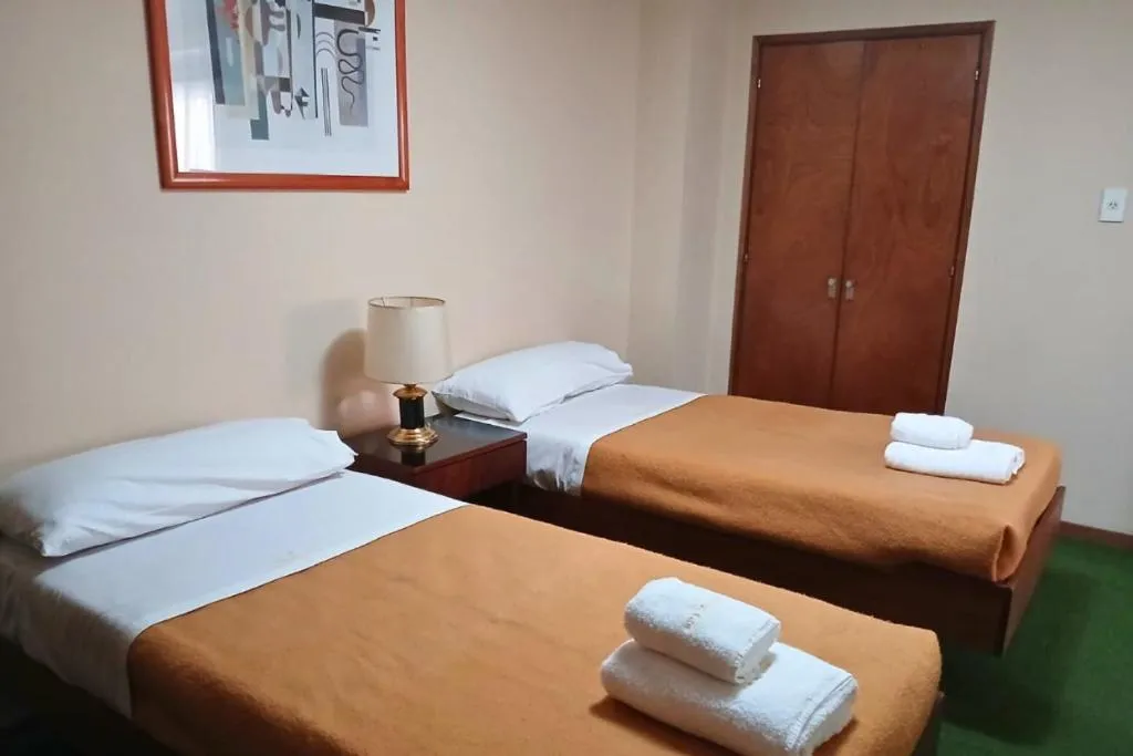 Bed in Hotel del Jardín