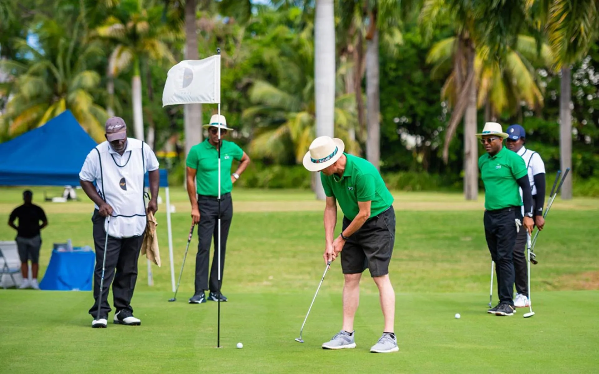 Golfcourse in Milbrooks Resort Jamaica